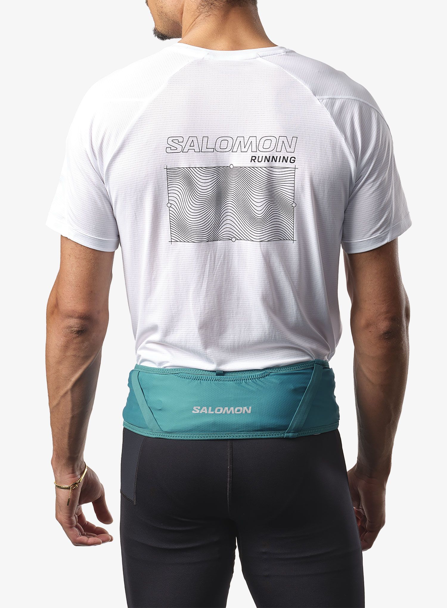 Pas za tek Salomon Pulse Belt - tide/glacier