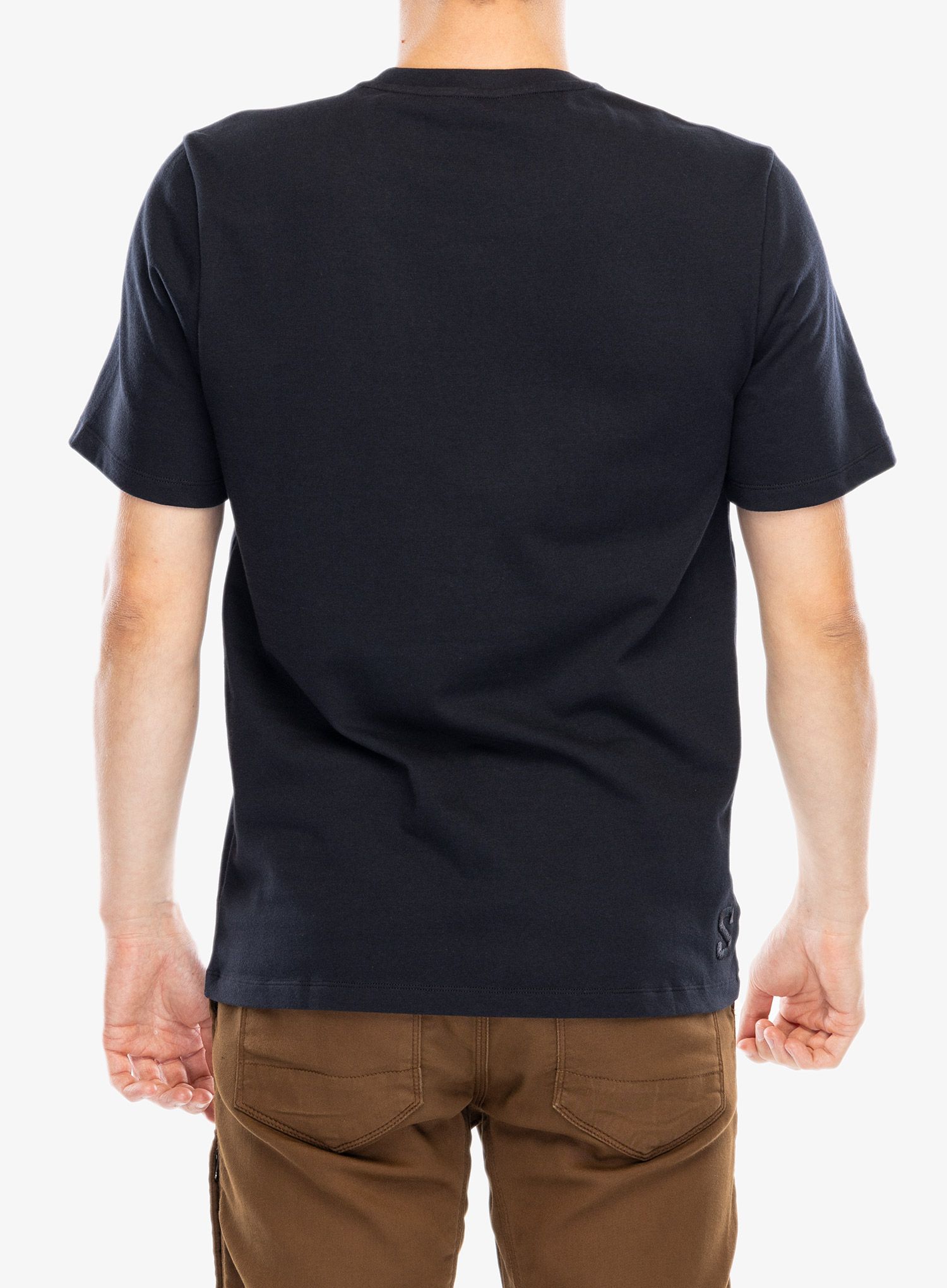 Bombažna majica Salomon Logo Pride S/S Tee - deep black