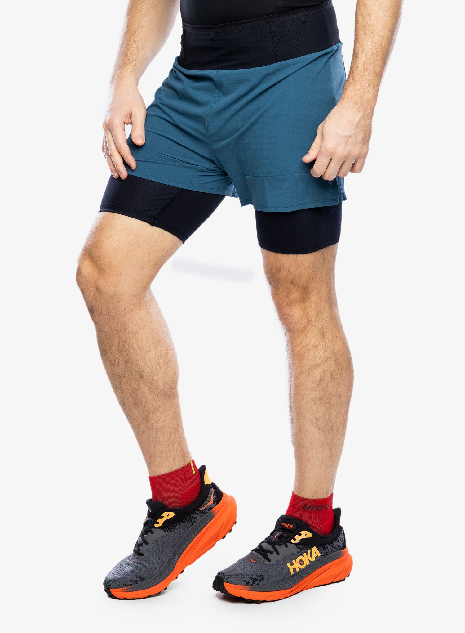 Tekaške kratke hlače Salomon Sense 2in1 Shorts - deep dive