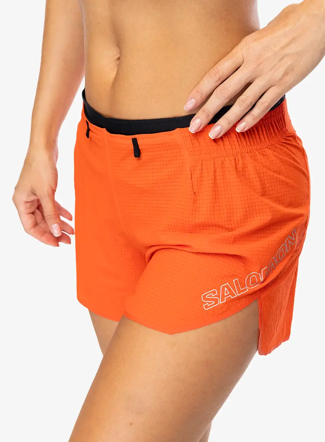 Ženske tekaške kratke hlače Salomon Sense Aero 5'' Short - cherry tomato