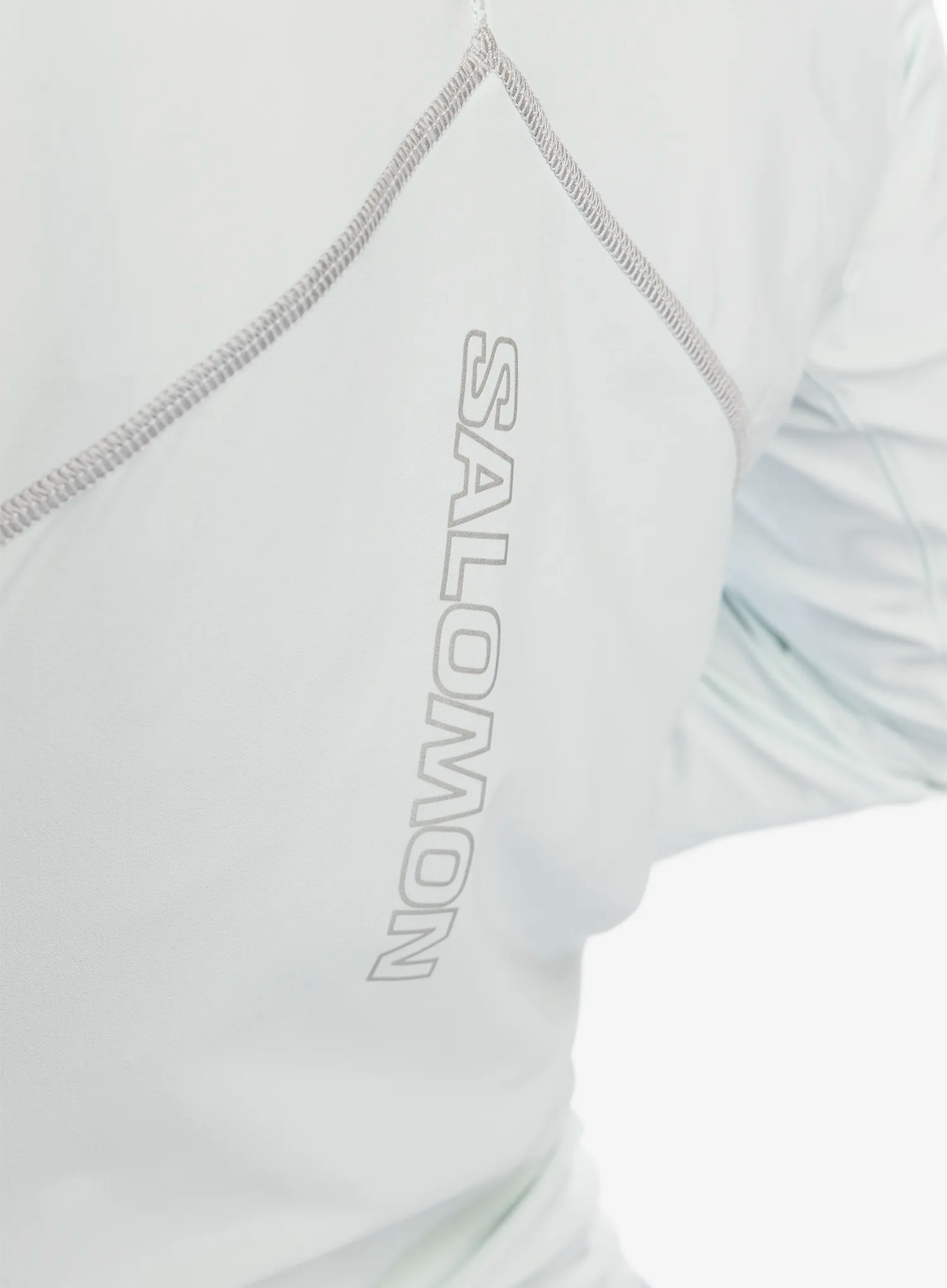 Ženska jakna za tek Salomon Sense Aero Hybrid HZ HD - misty blue