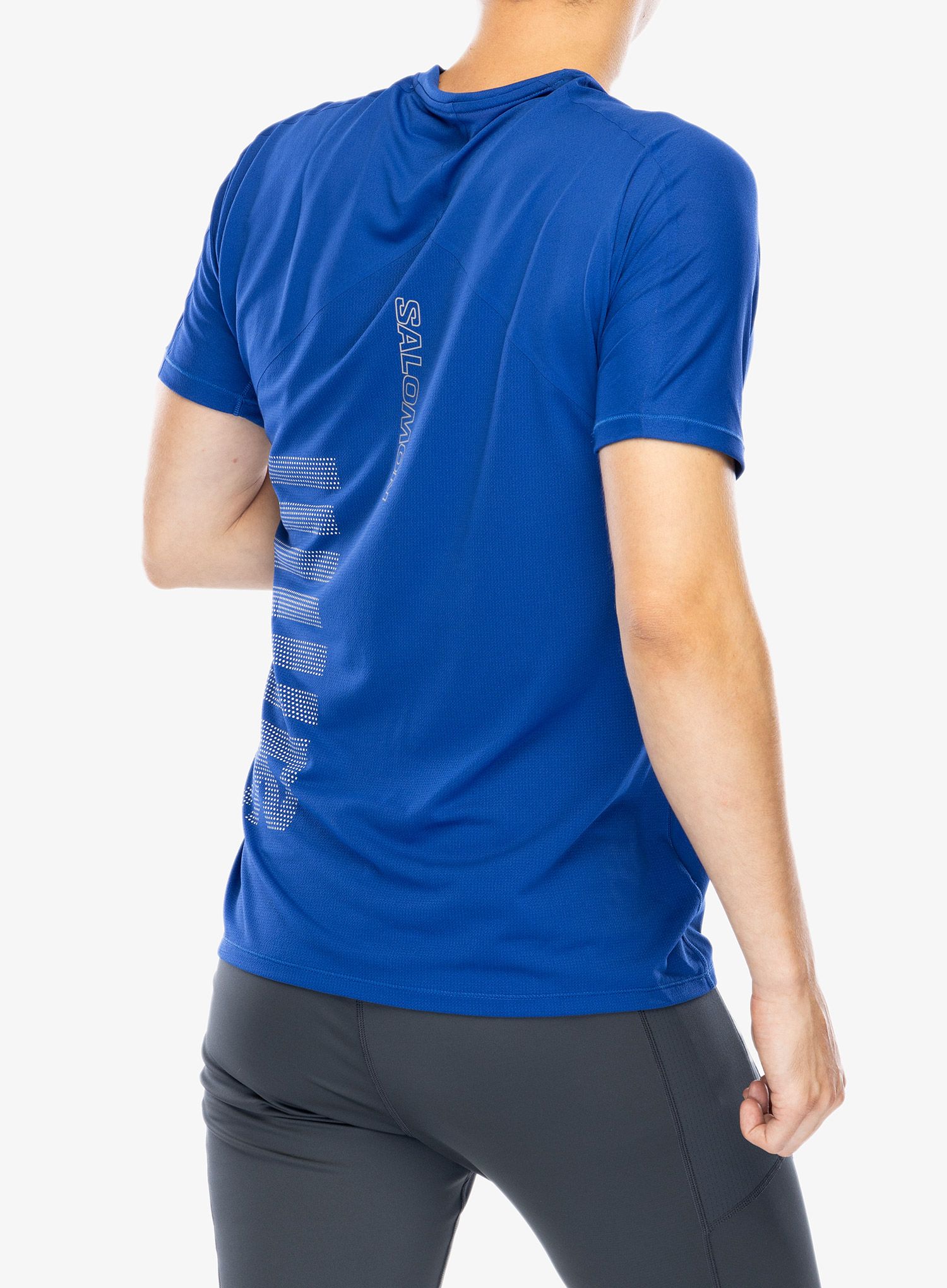 Majica za tek Salomon Sense Aero S/S Tee Graphic - surf the web