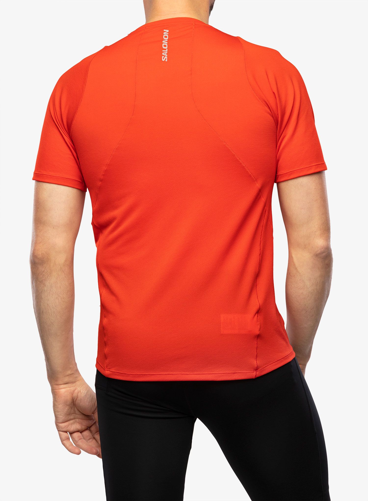 Moška tekaška majica Salomon Sense Aero SS Tee - fiery red