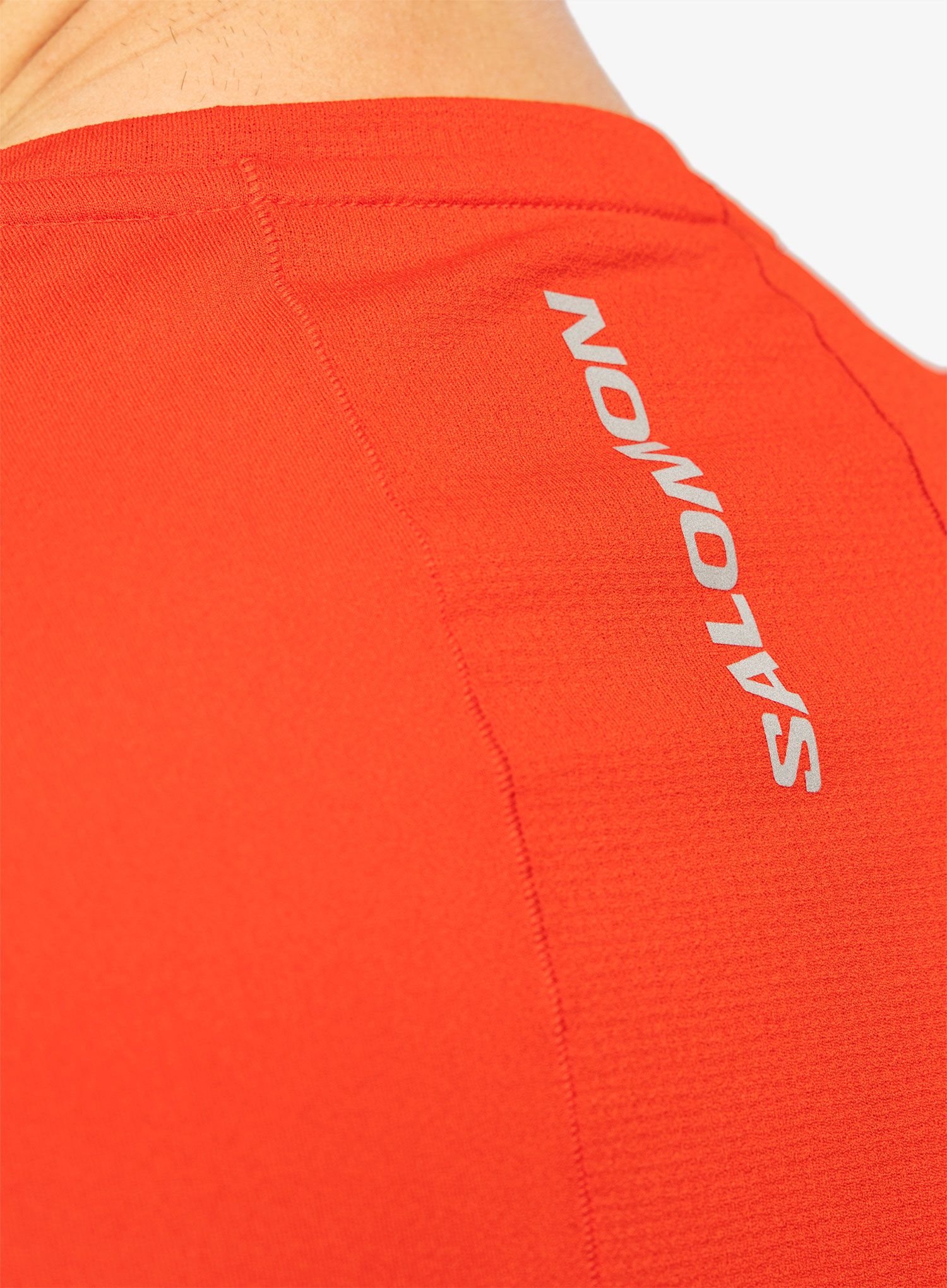 Moška tekaška majica Salomon Sense Aero SS Tee - fiery red