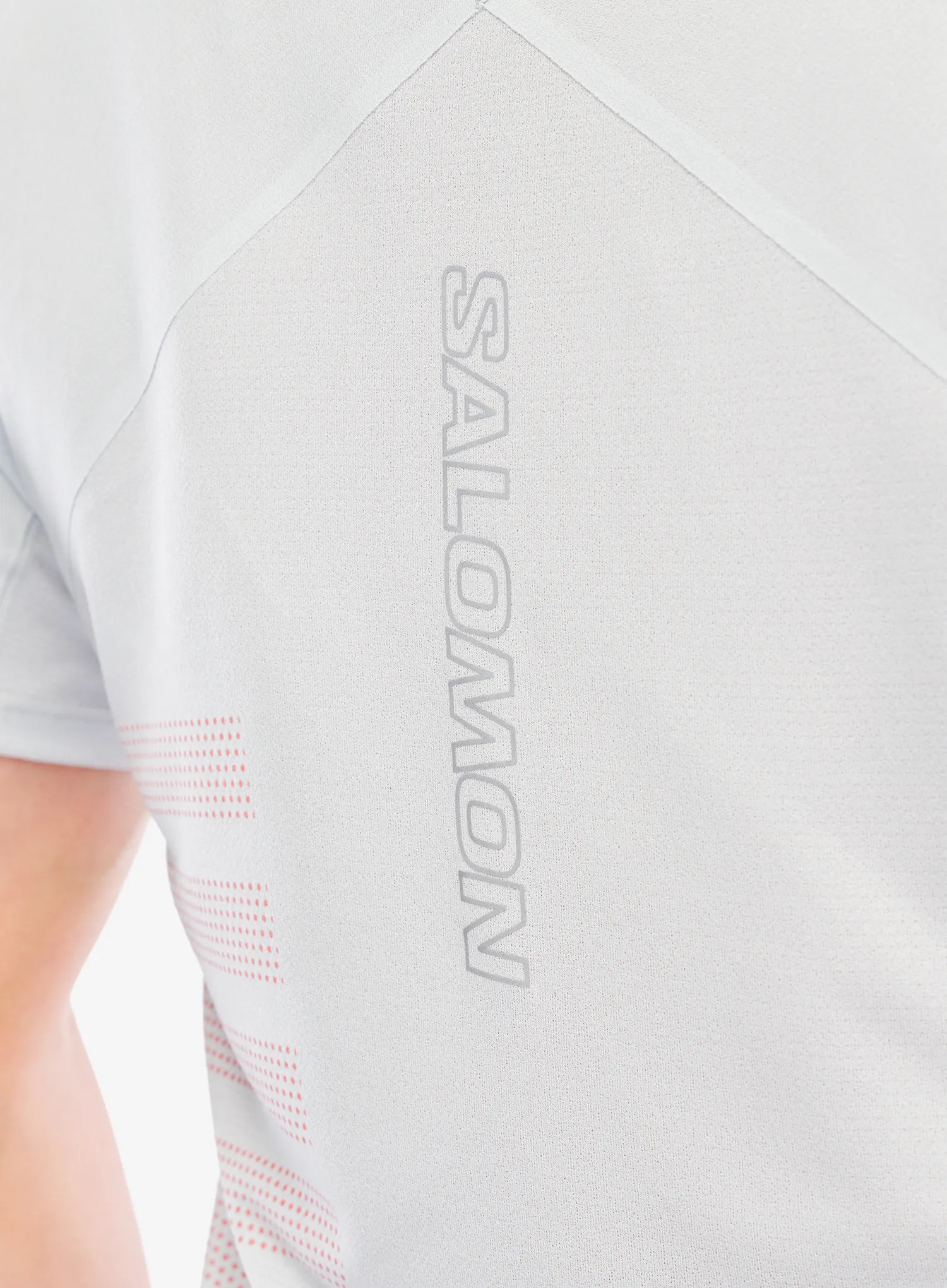 Majica za tek Salomon Sense Aero S/S GFX - gray