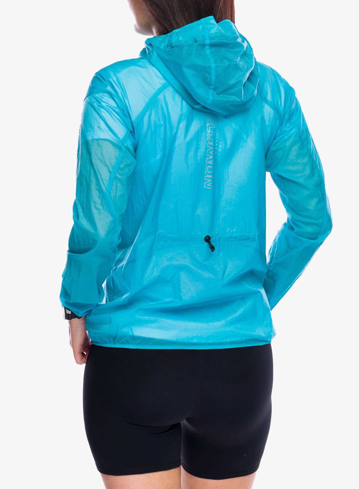 Ženska vetrovka Salomon Sense Aero Wind JKT - peacock blue
