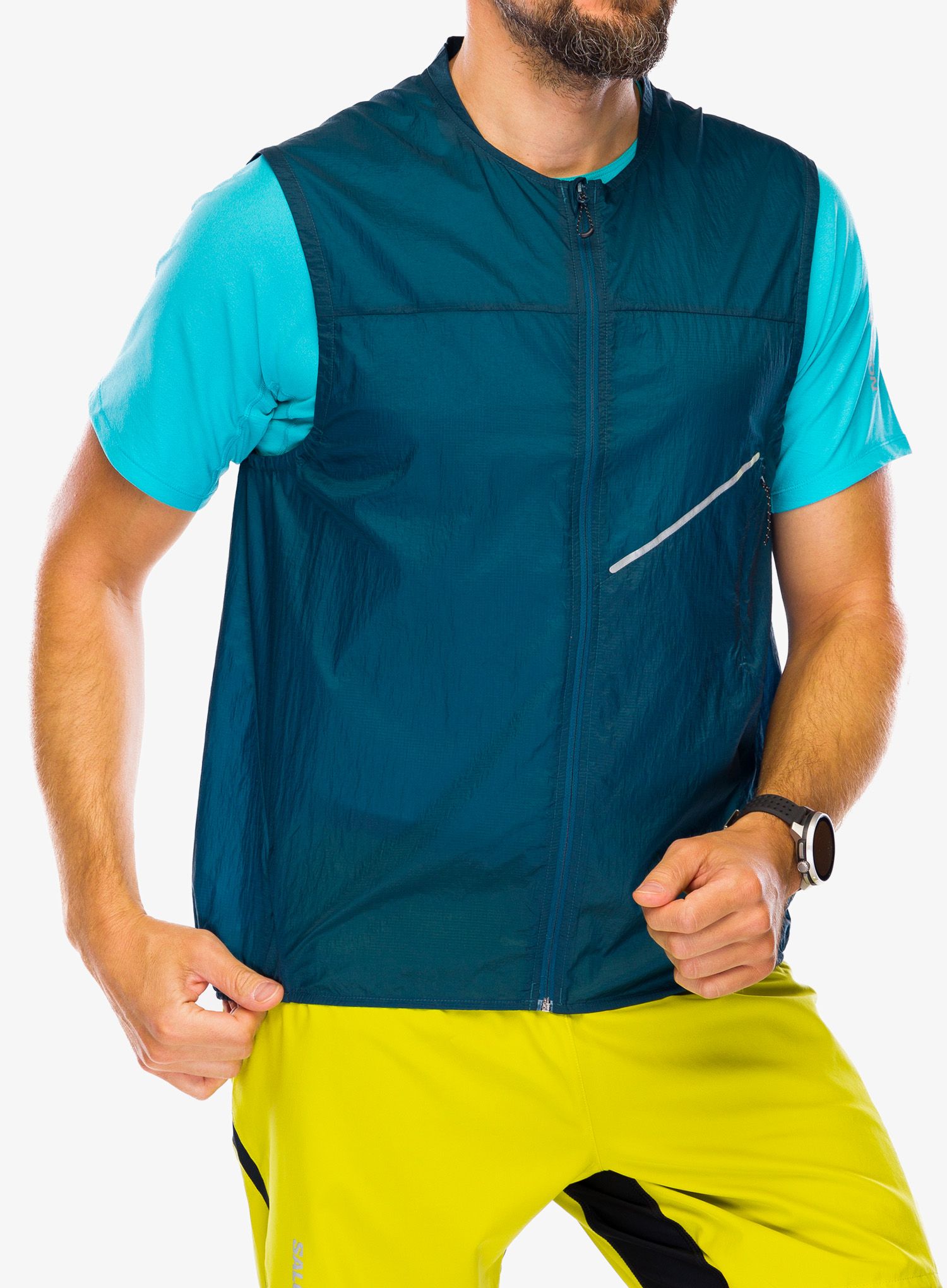 Brezrokavnik Salomon Sense Aero Wind Vest - deep dive