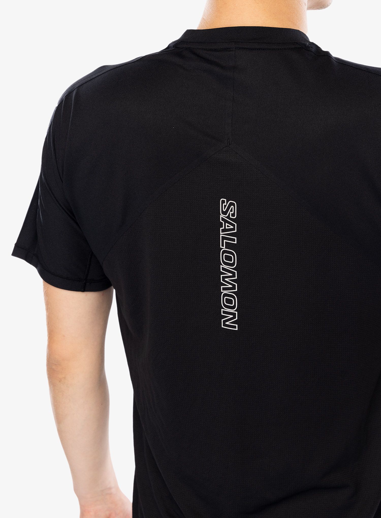 Športna majica Salomon Sense Aero S/S - deep black
