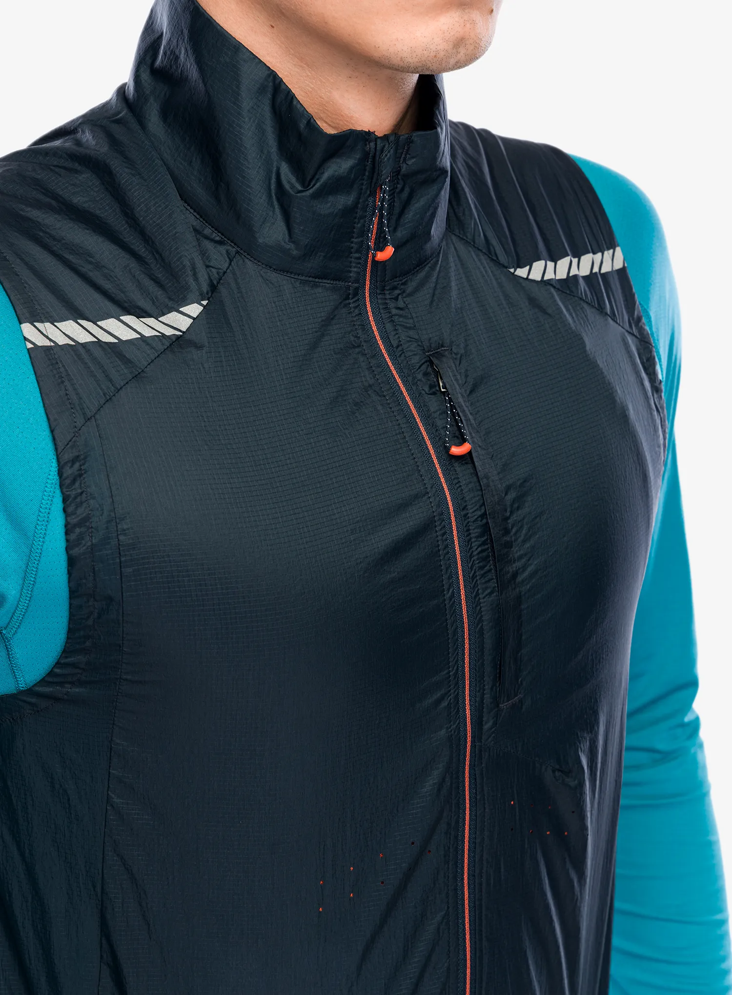 Moški brezrokavnik Salomon Sense Flow Vest - carbon/carbo