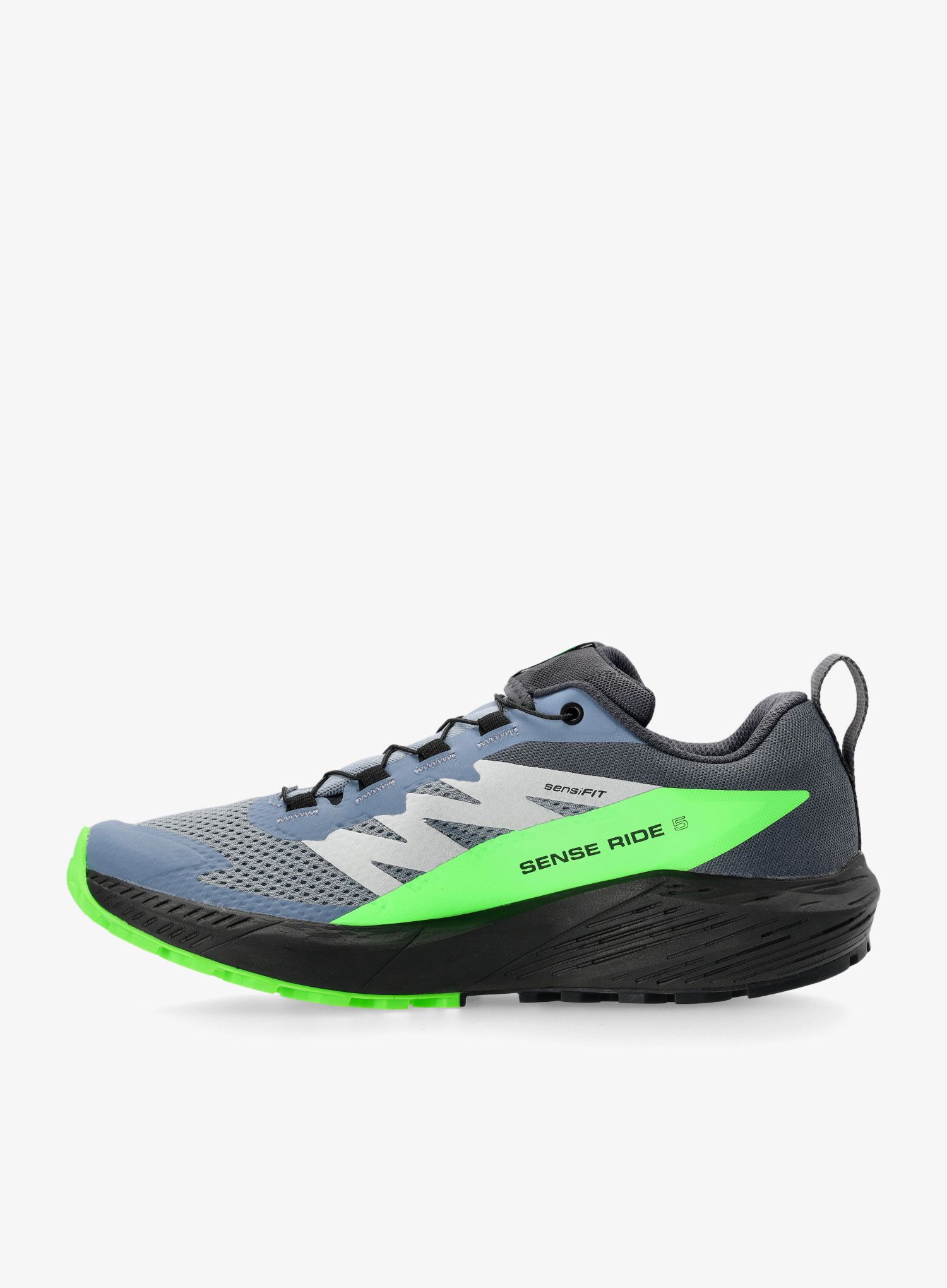 Trail tekaški čevlji Salomon Sense Ride 5 GTX - flint/black/green