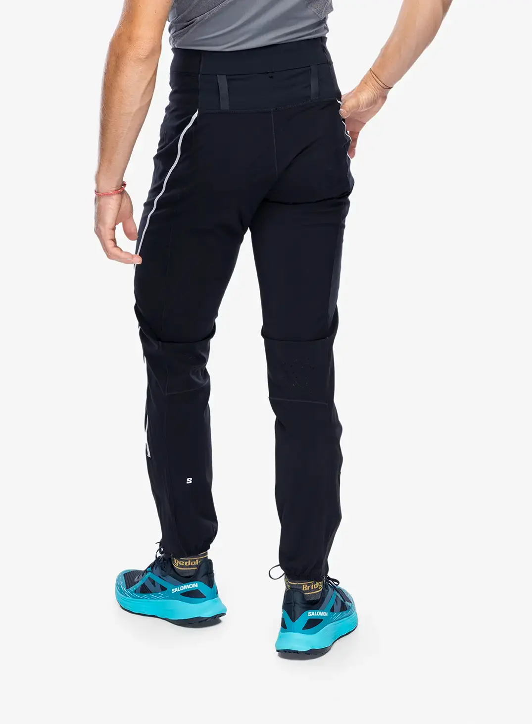 Tekaške hlače Salomon Sense Stow Pants - deep black