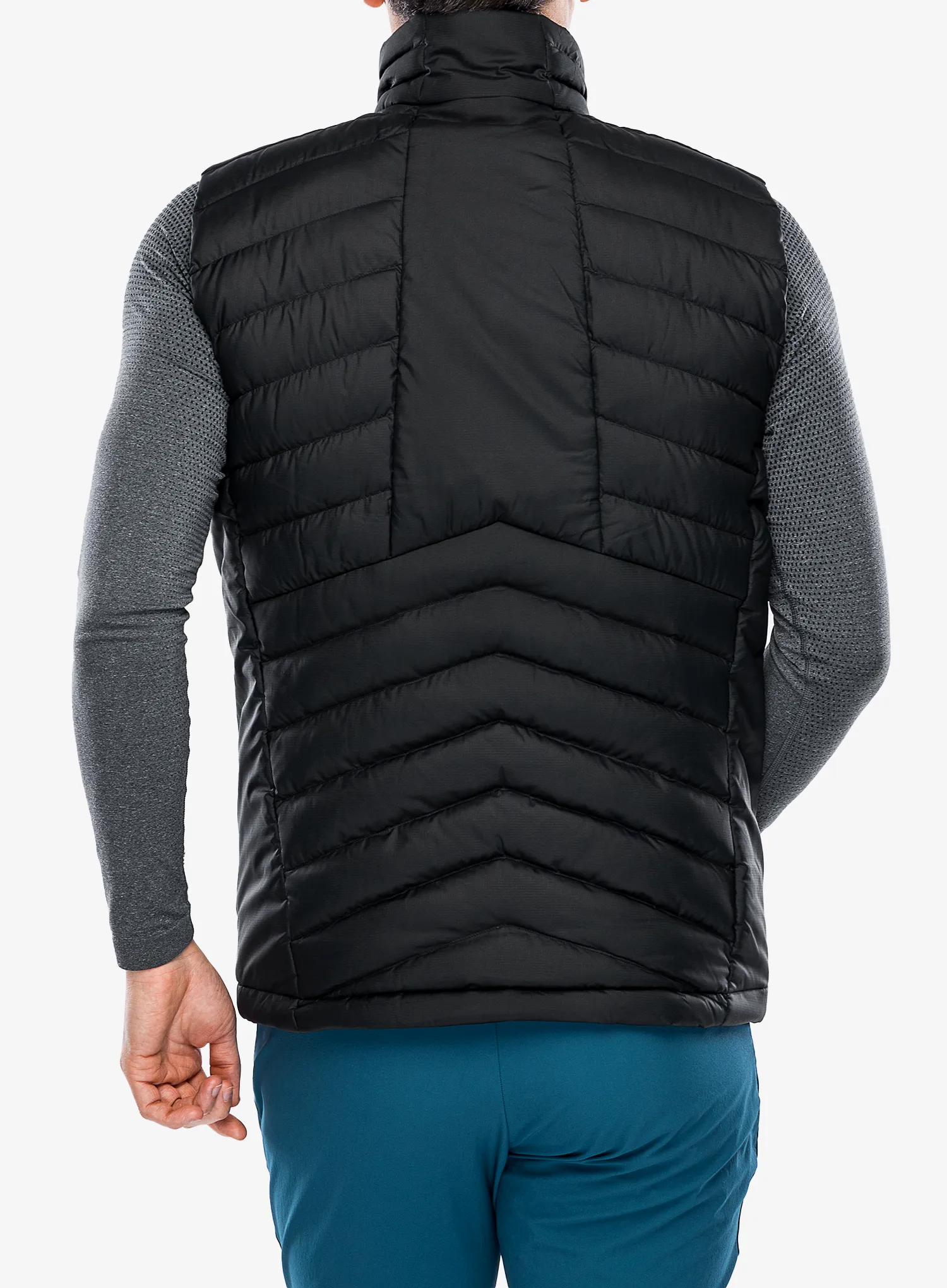 Moški brezrokavnik Salomon Essential Xwarm Down Vest - black