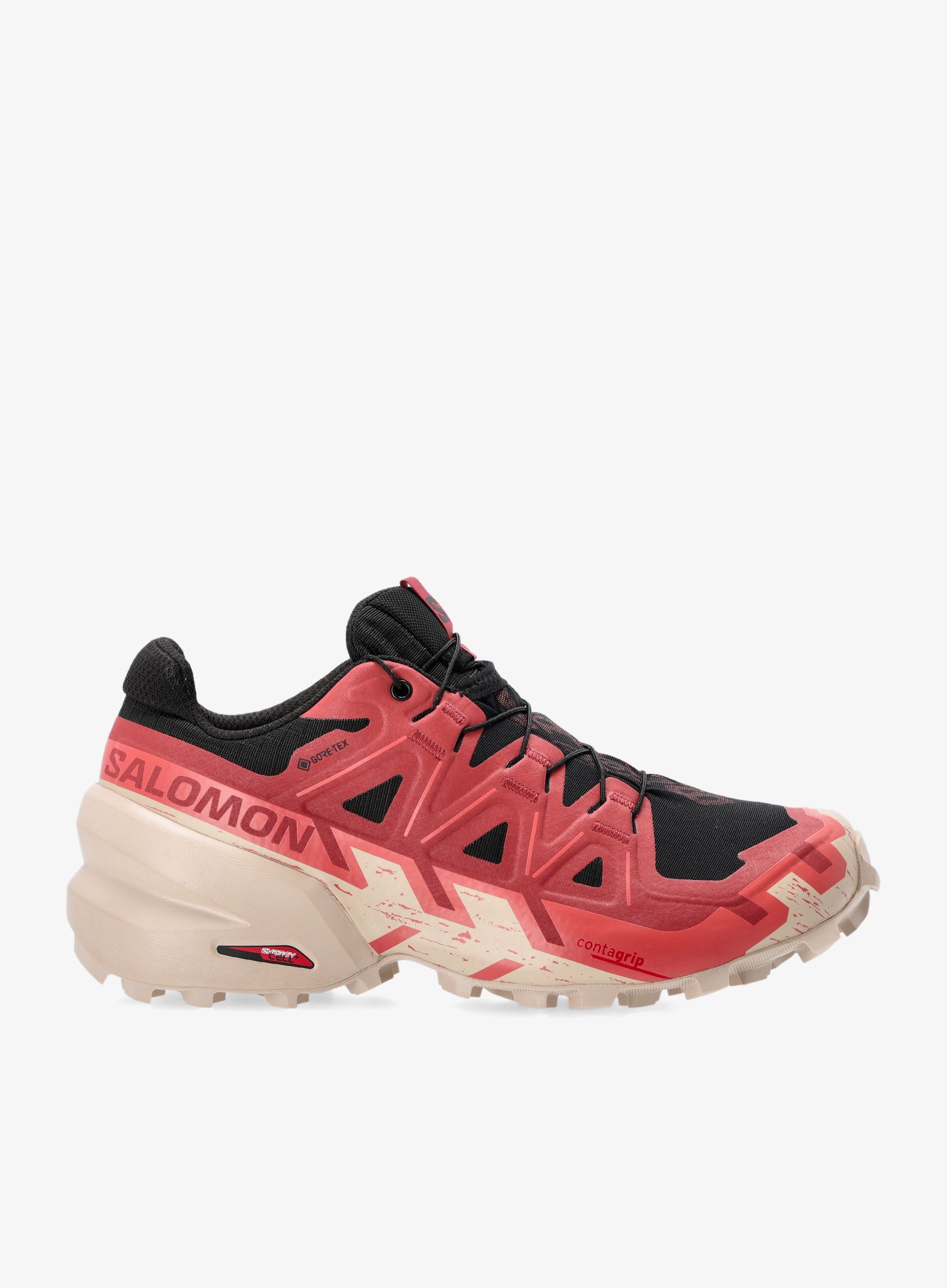 Ženski tekaški čevlji Salomon Speedcross 6 GTX - black/rose