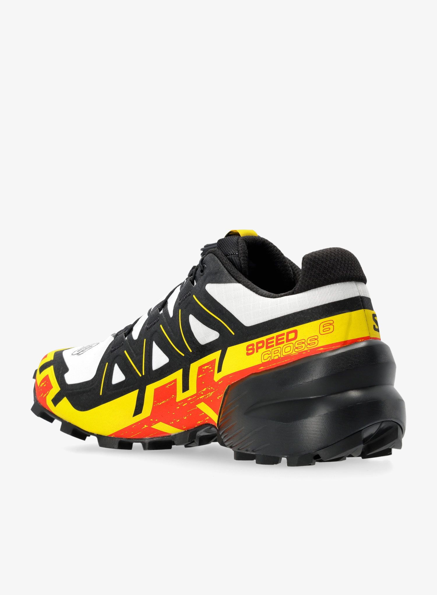 Moški tekaški čevlji Salomon Speedcross 6 - white/black/empyel