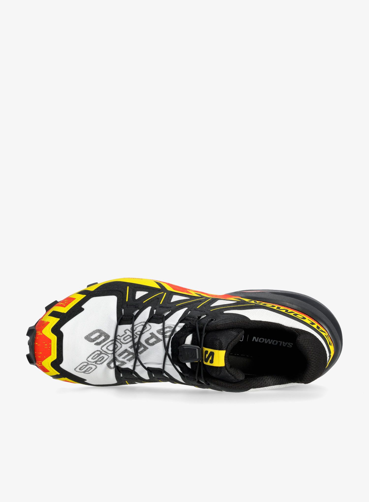 Moški tekaški čevlji Salomon Speedcross 6 - white/black/empyel