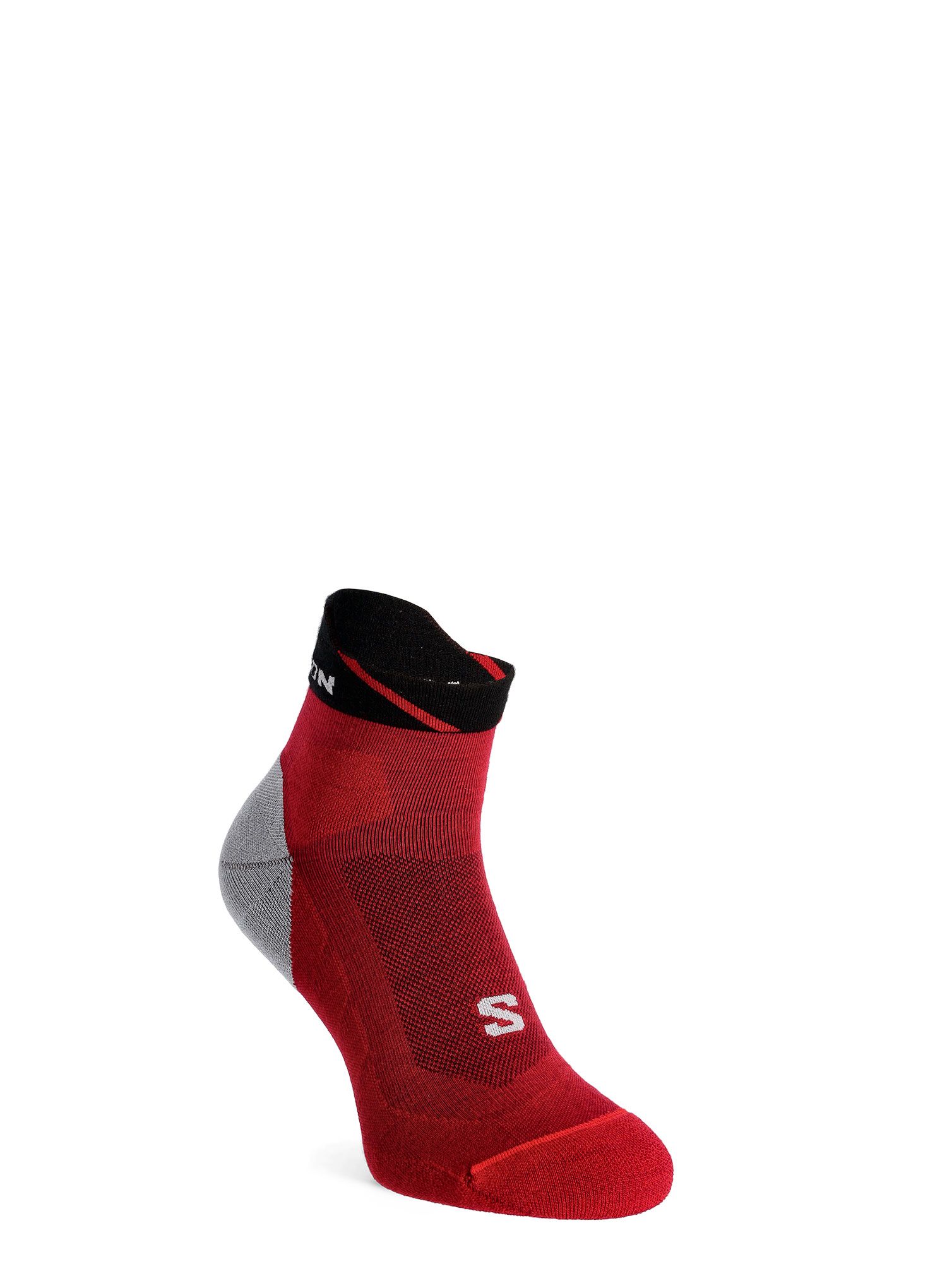 Tekaške nogavice Salomon Speedcross Ankle - red dahlia/black/poppy