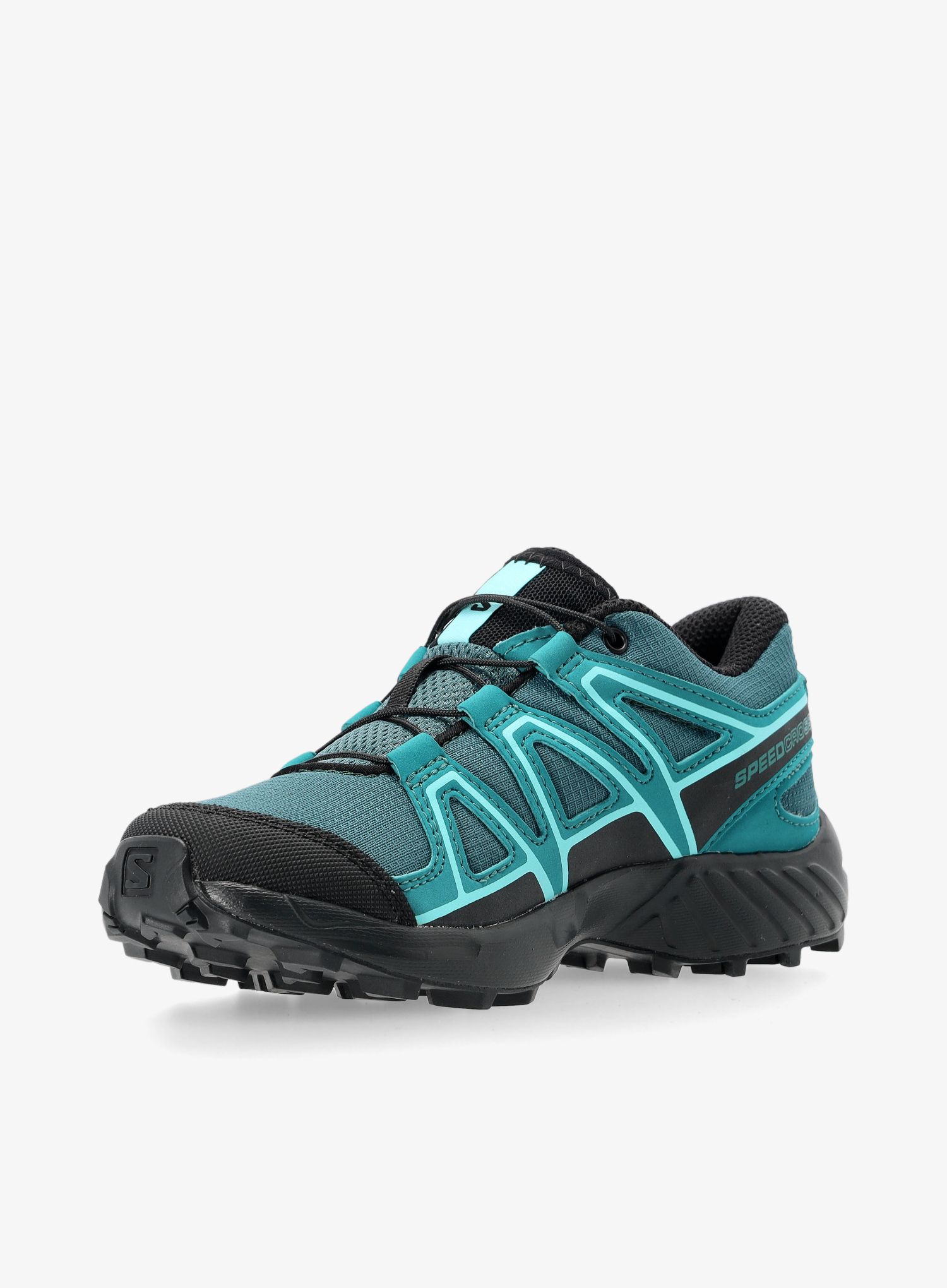 Otroška obutev Salomon Speedcross J - stargazer/black/harbor