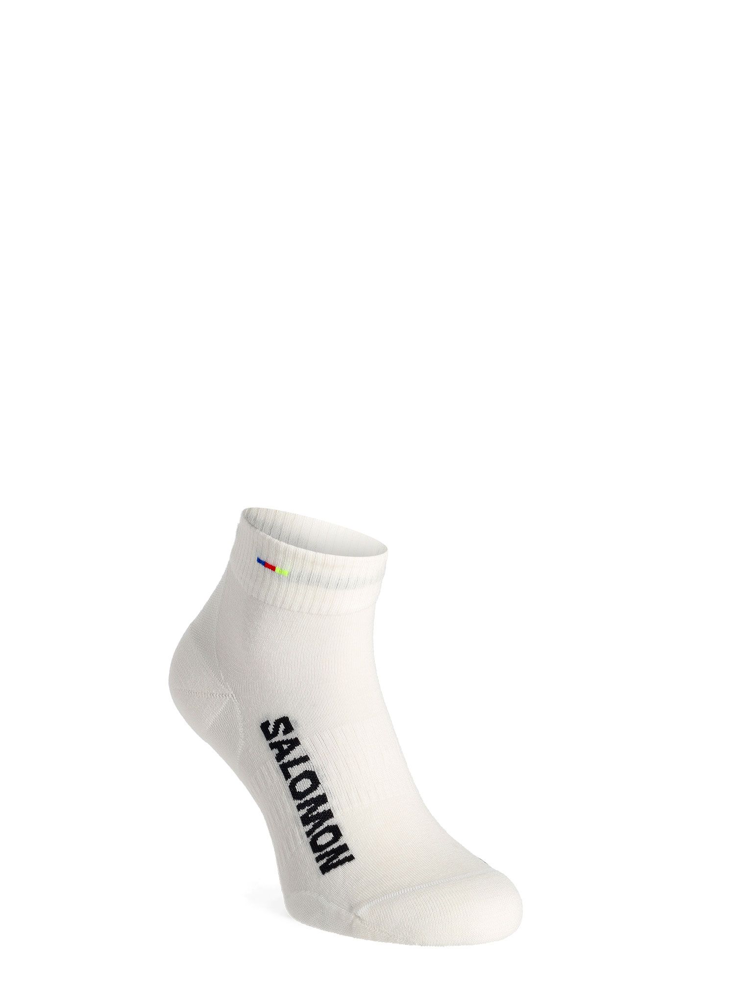Merino nogavice Salomon Sunday Smart Ankle - snow/black
