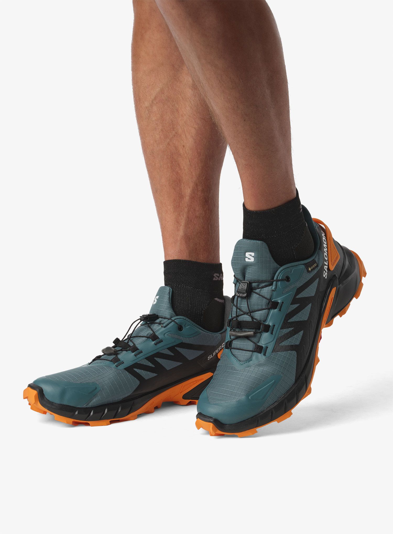 Trail tekaški čevlji Salomon Supercross 4 GTX - stargazer/black