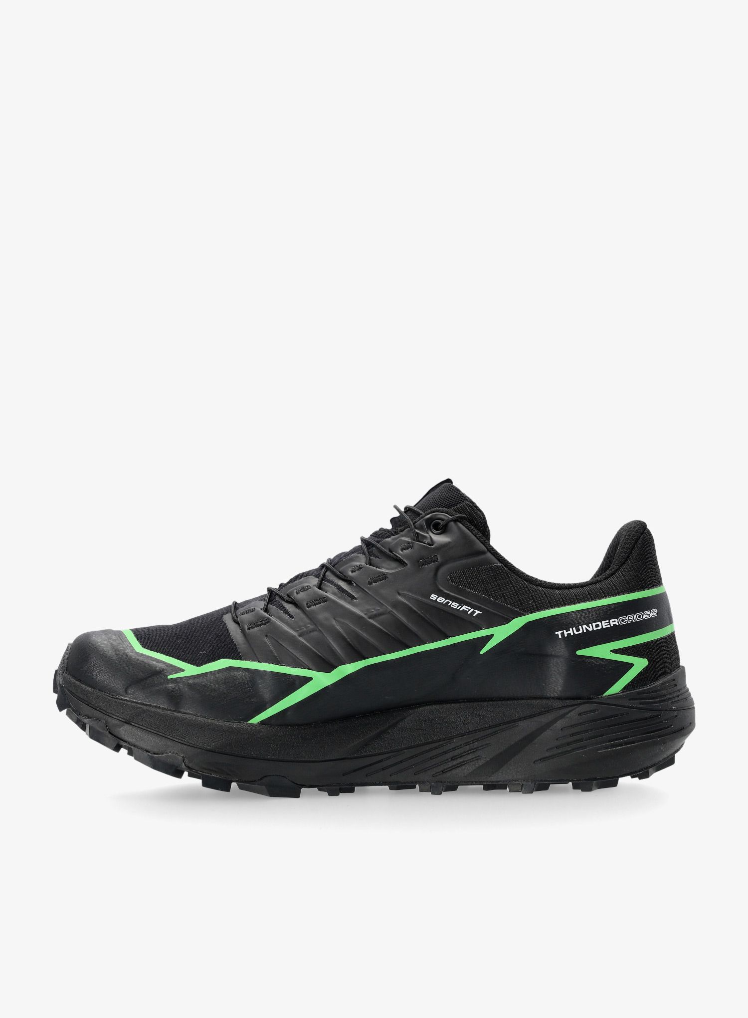 Trail tekaški čevlji Salomon Thundercross GTX - black/green/black