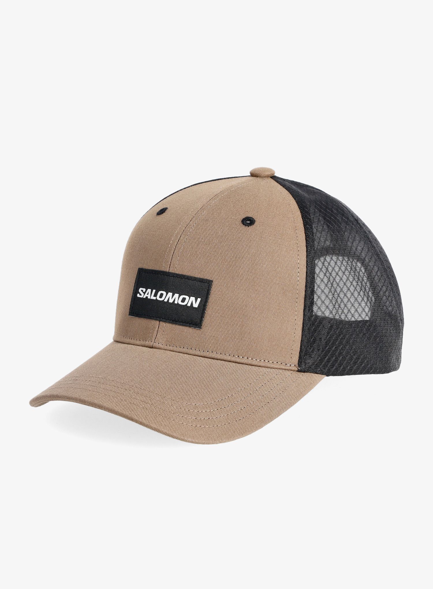 Kapa s šiltom Salomon Trucker Curved Cap - shitake/deep blue