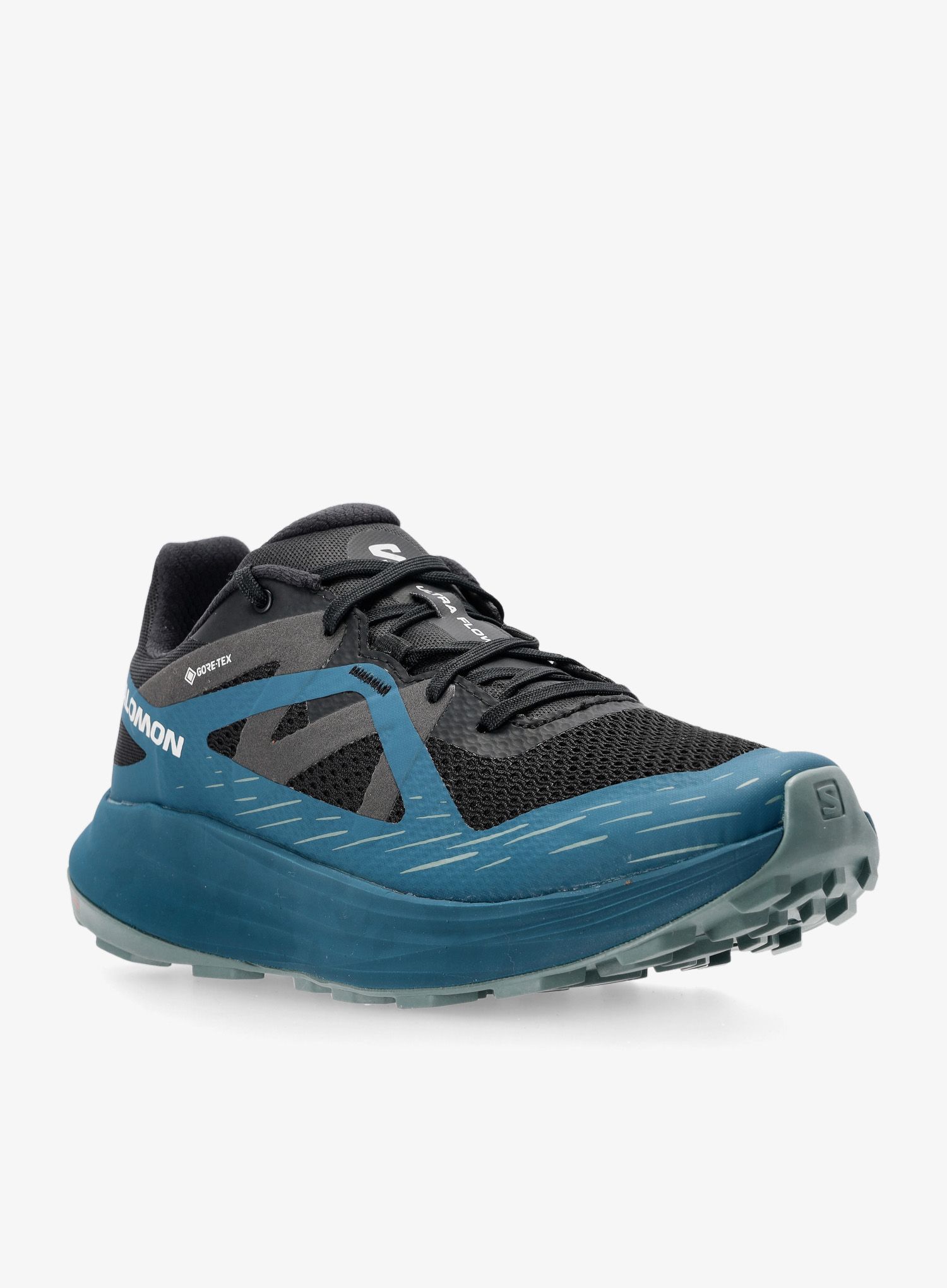 Trail tekaški čevlji Salomon Ultra Flow GTX - black/dive/troope