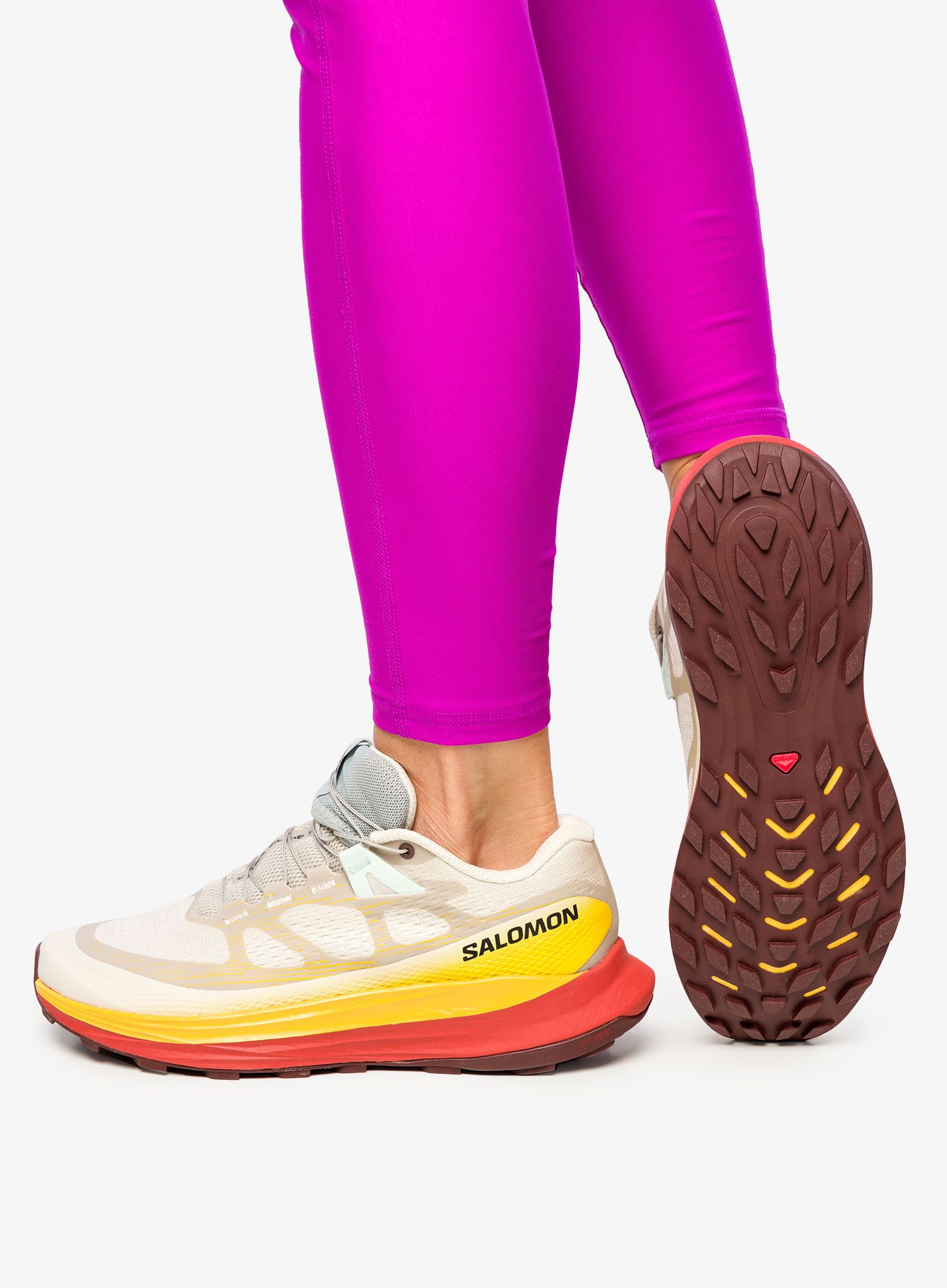 Ženski tekaški čevlji Salomon Ultra Glide 2 - rainy day/frees/hot