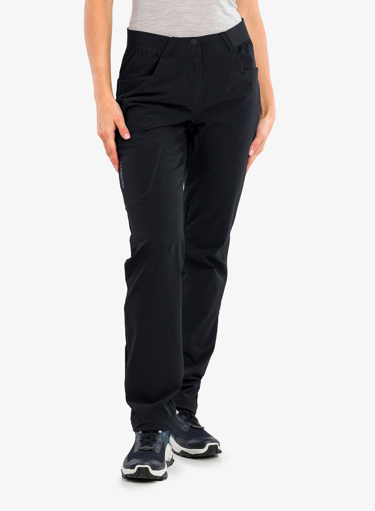 Ženske pohodniške hlače Salomon Wayfarer 2.0 Pants - deep black
