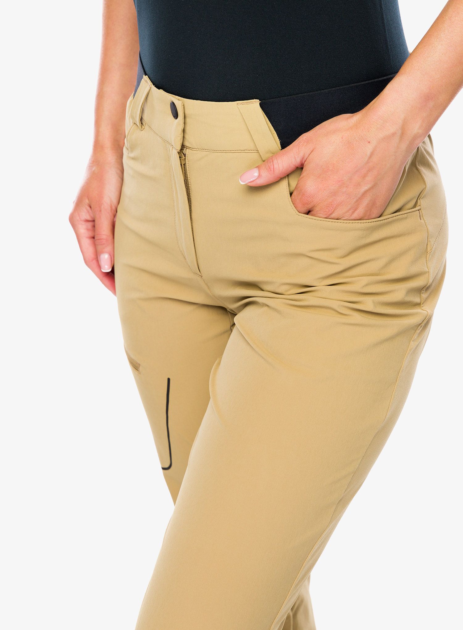 Ženske hlače Salomon Wayfarer Pants - kelp