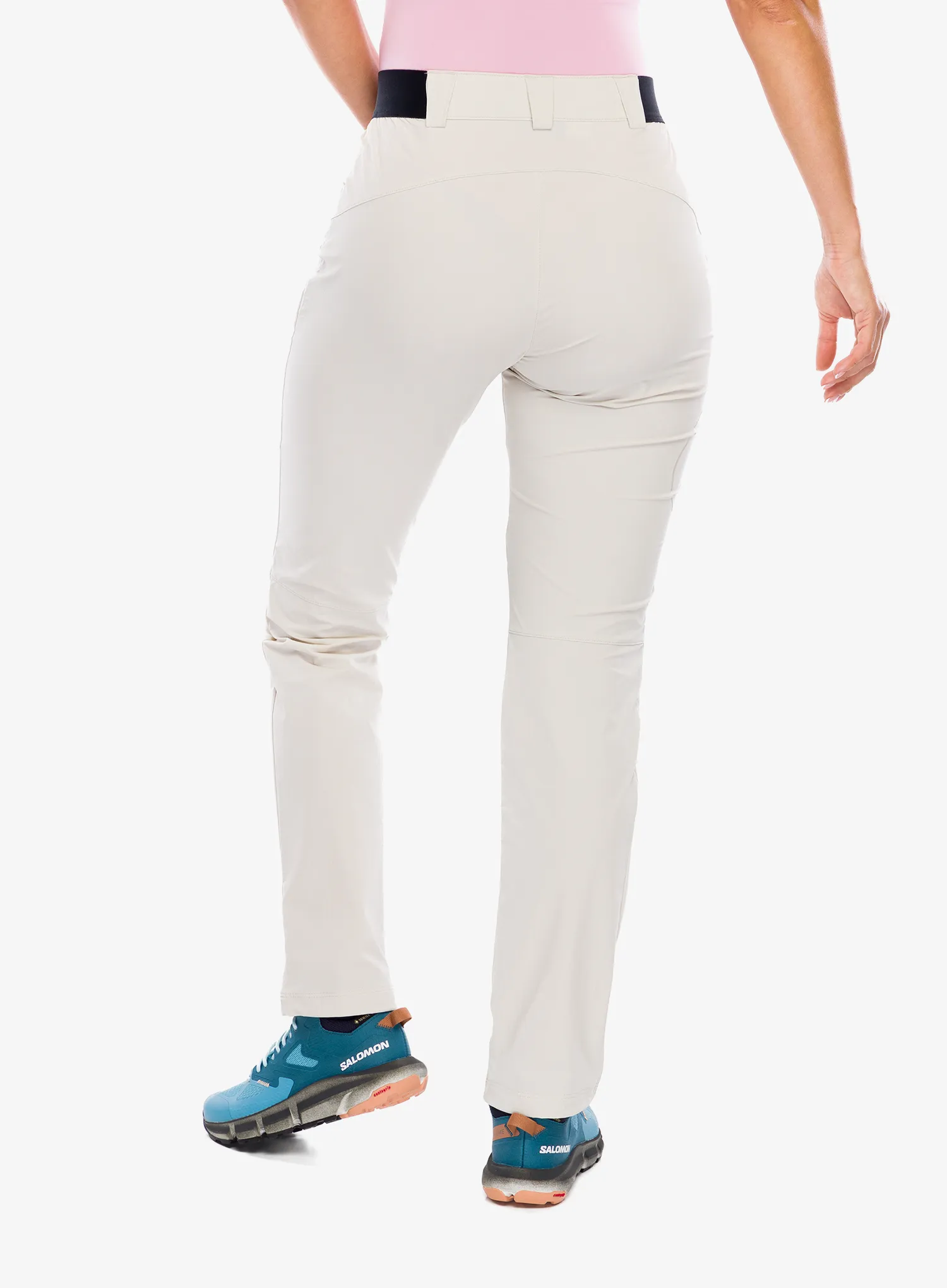 Ženske pohodniške hlače Salomon Wayfarer Pants - rainy day