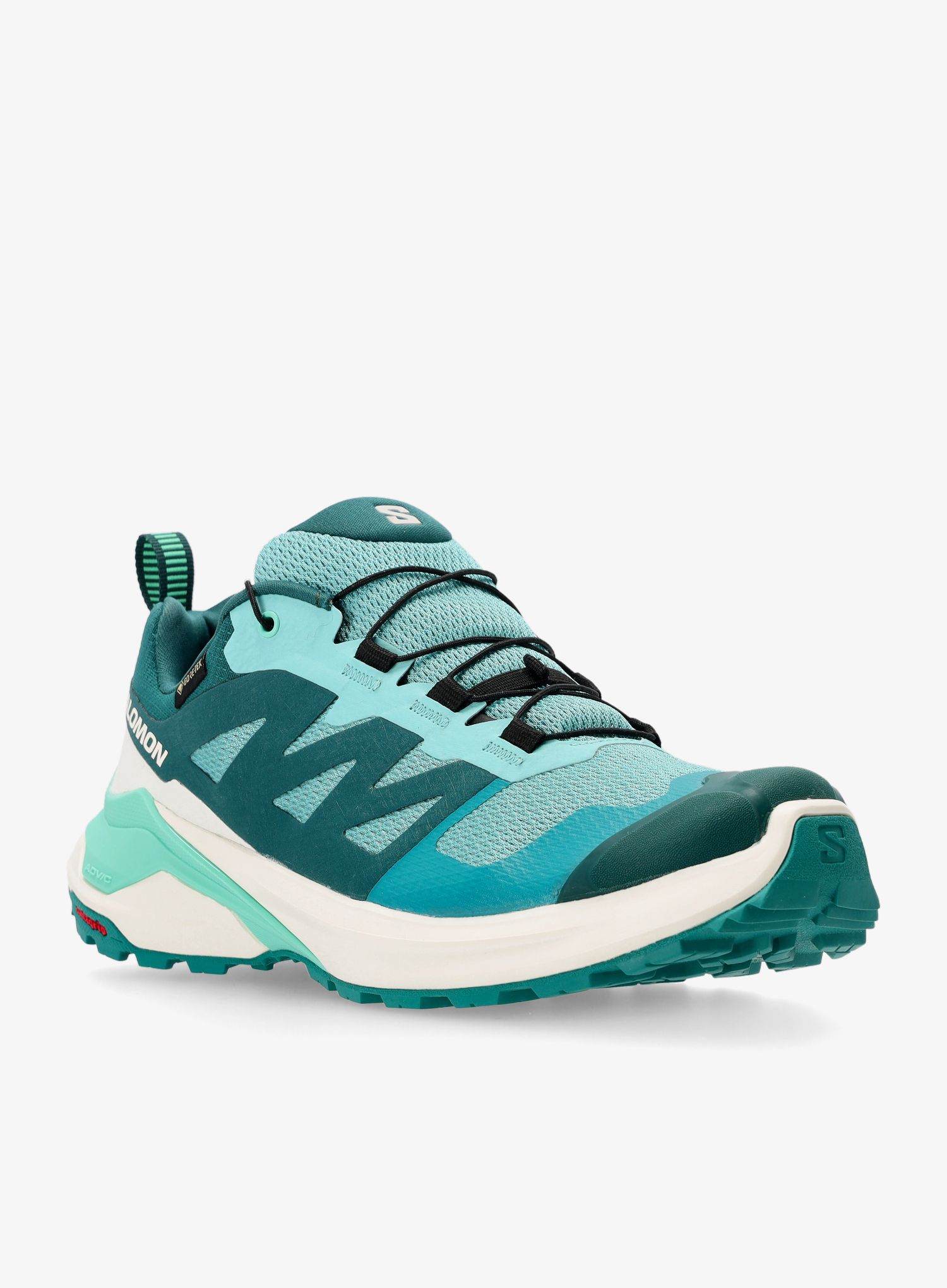 Ženski tekaški čevlji Salomon X-Adventure GTX - dustur/vanila