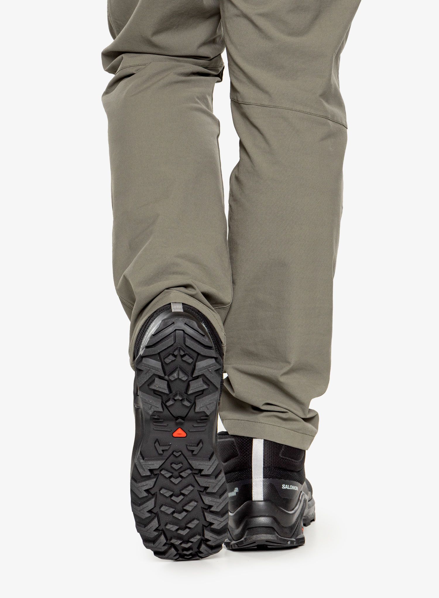 Moški pohodniški čevlji Salomon X Reveal Chukka CSWP 2 - black/black