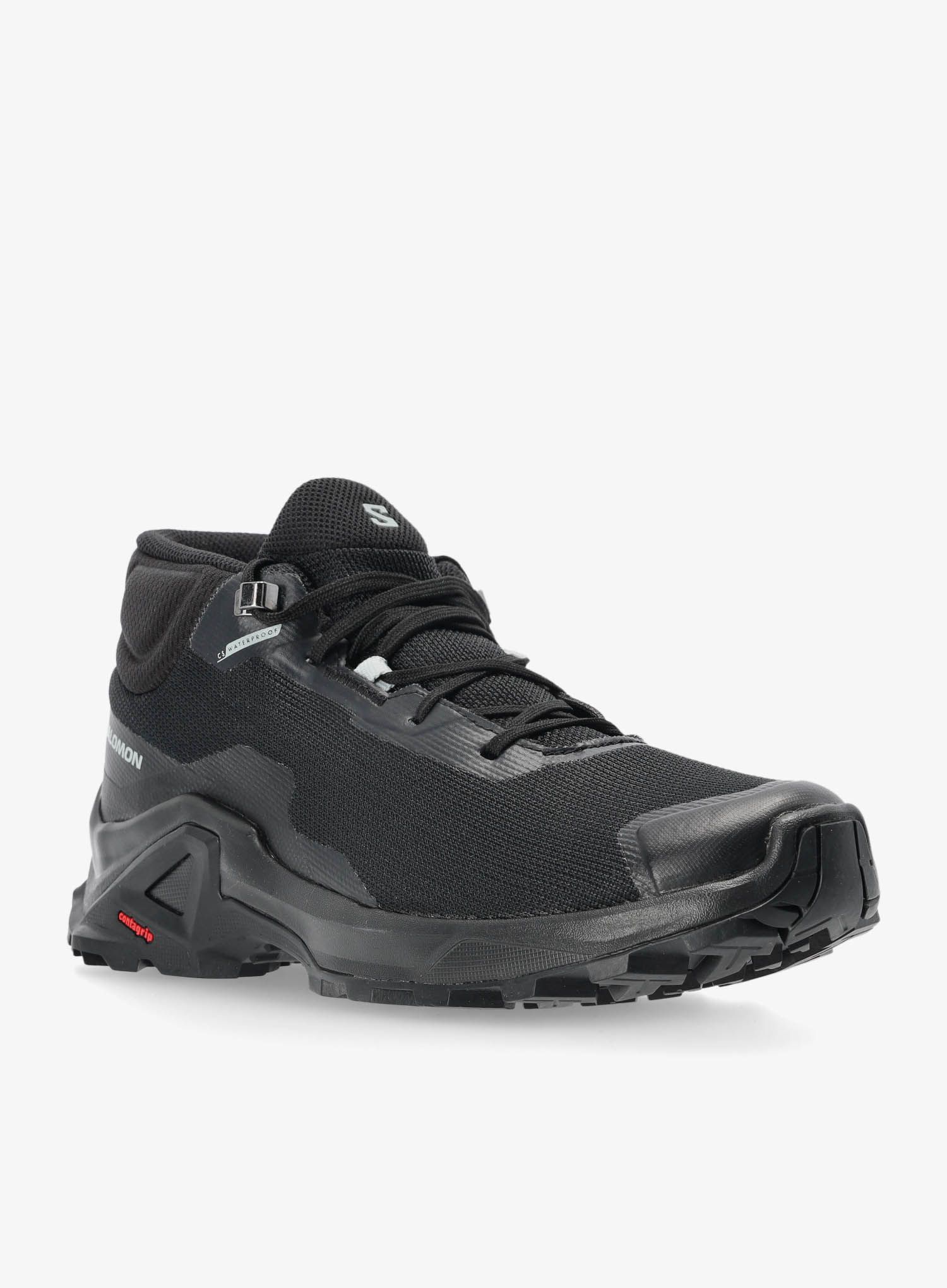 Moški pohodniški čevlji Salomon X Reveal Chukka CSWP 2 - black/black