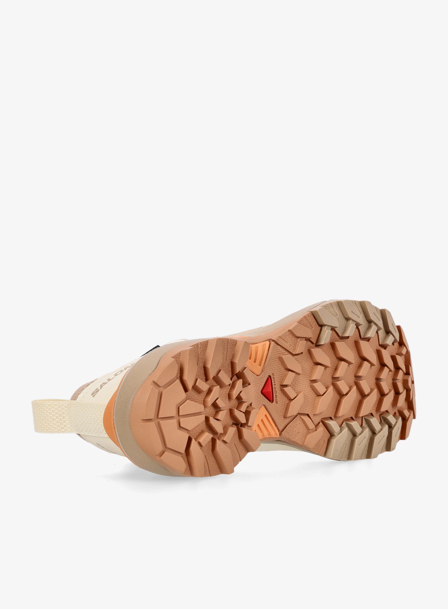 Ženski pohodniški čevlji Salomon X Ultra 360 Edge GTX - natura/shortbread
