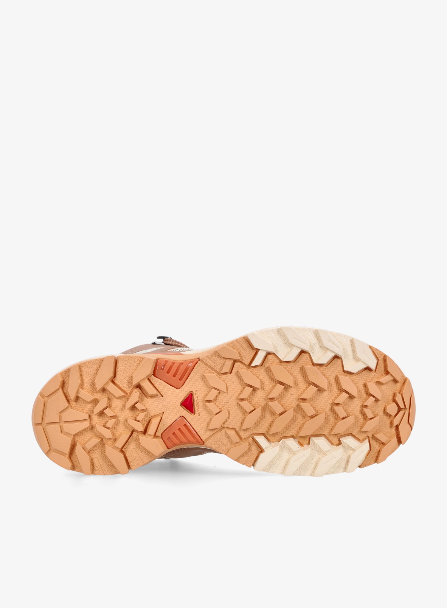 Ženski pohodniški čevlji Salomon X Ultra 360 Edge Mid GTX - shortbread/raw
