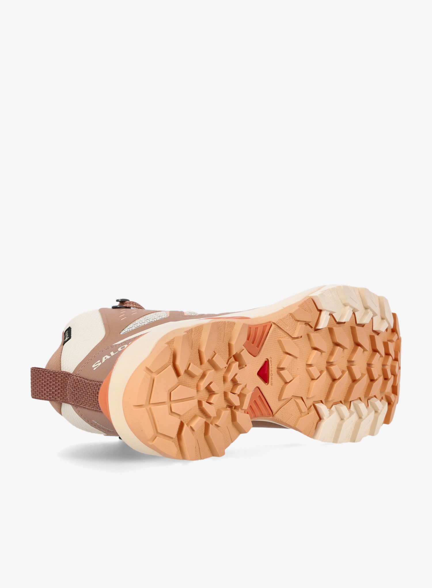 Ženski pohodniški čevlji Salomon X Ultra 360 Edge Mid GTX - shortbread/raw