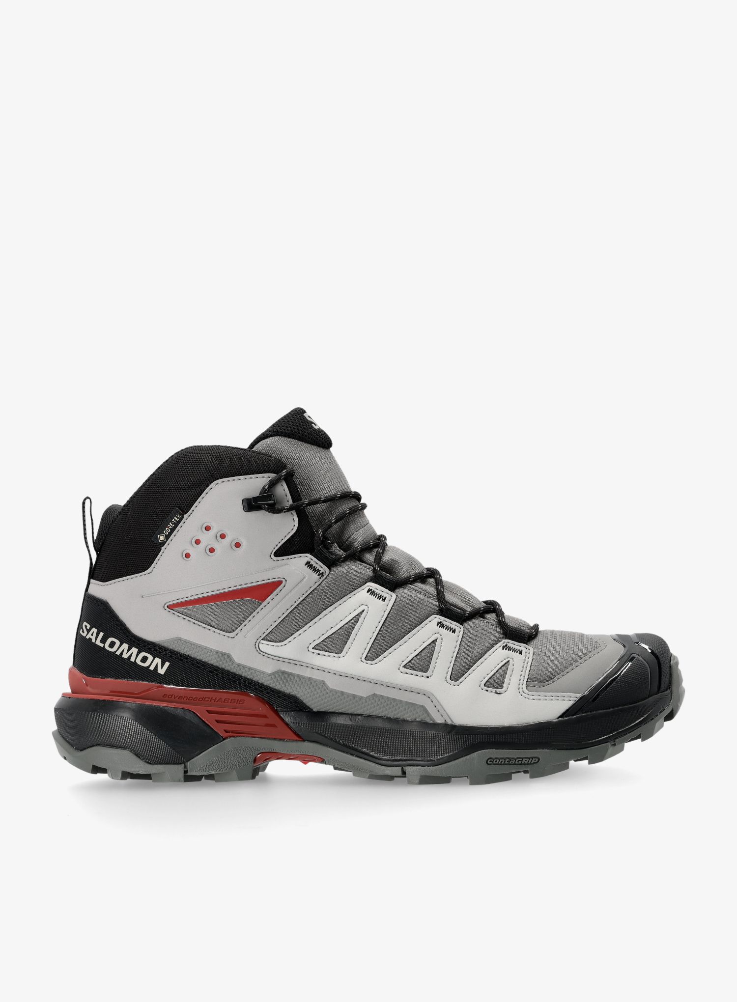 GORE TEX čevlji Salomon X Ultra 360 Mid GTX - pewter/black/burnt