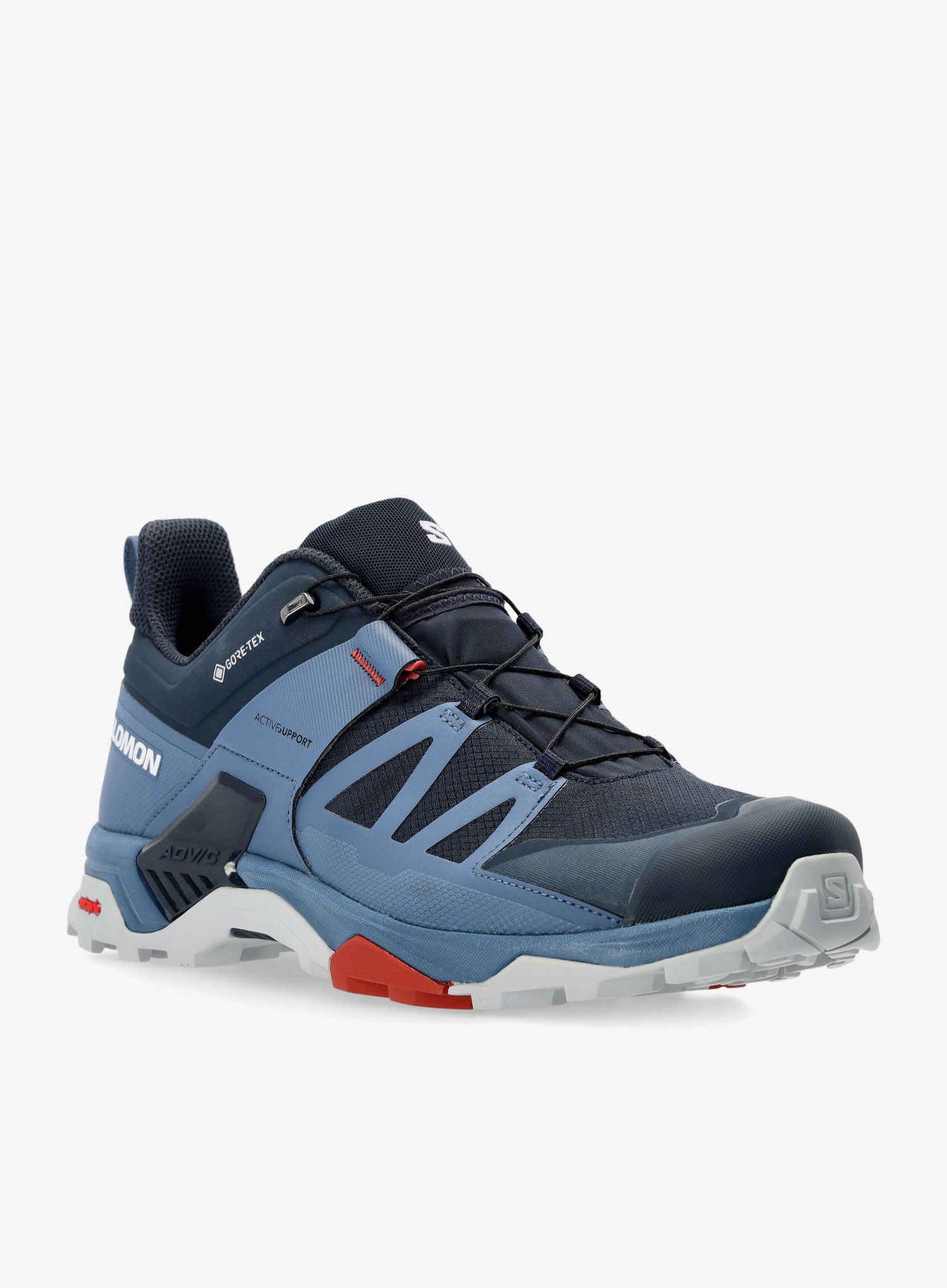 Pohodniški čevlji Salomon X Ultra 4 GTX - carbon/sea/blue