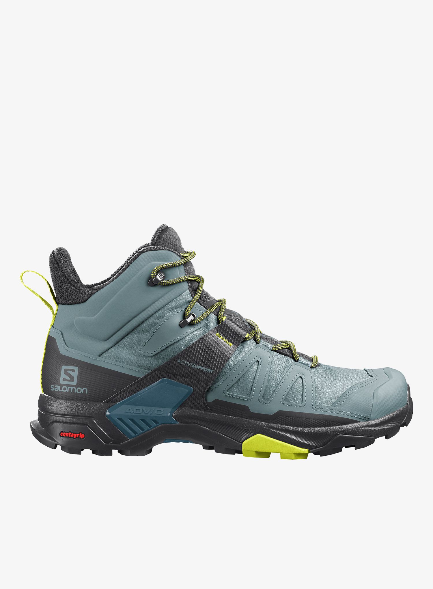 Moški pohodniški čevlji Salomon X Ultra 4 Mid GTX - trooper/black/evening primrose