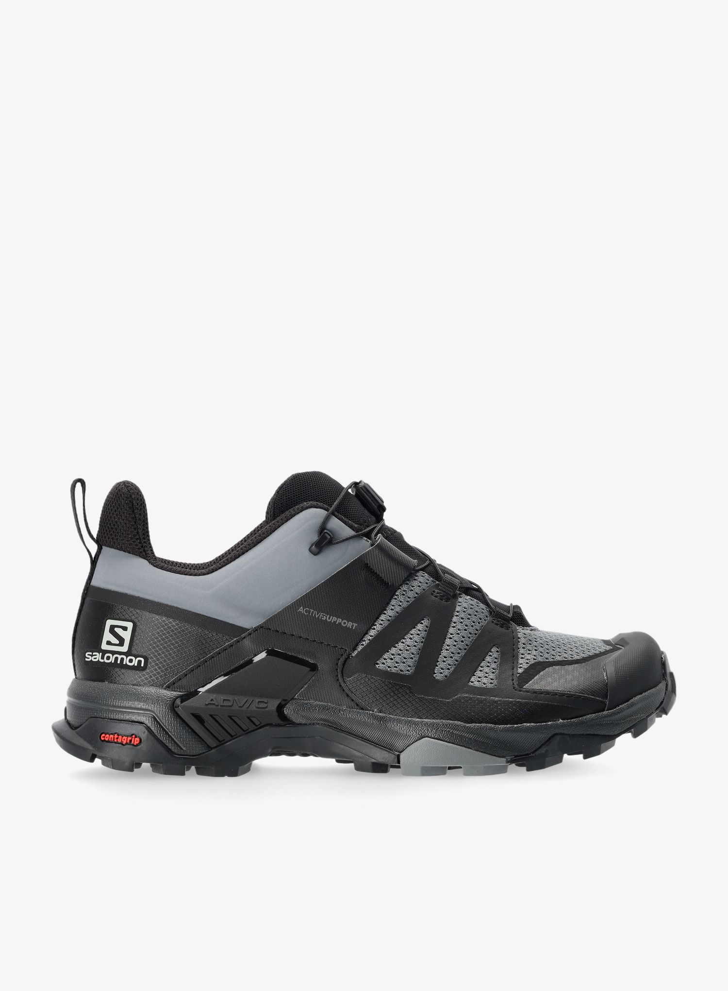 Moški pohodniški čevlji Salomon X Ultra 4 - quiet shade/black/qush