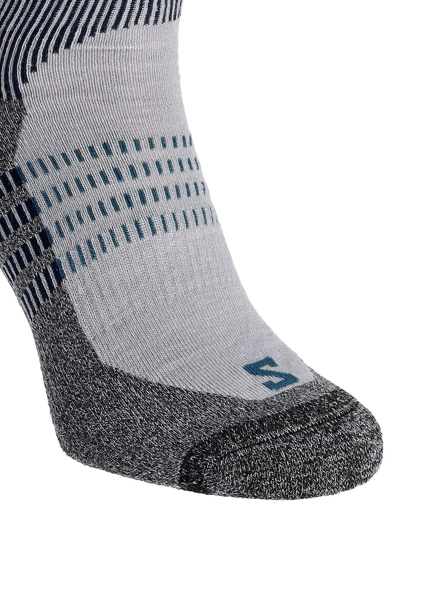 Pohodniške nogavice Salomon X Ultra Access Crew 2-Pack - quarry/stargazer