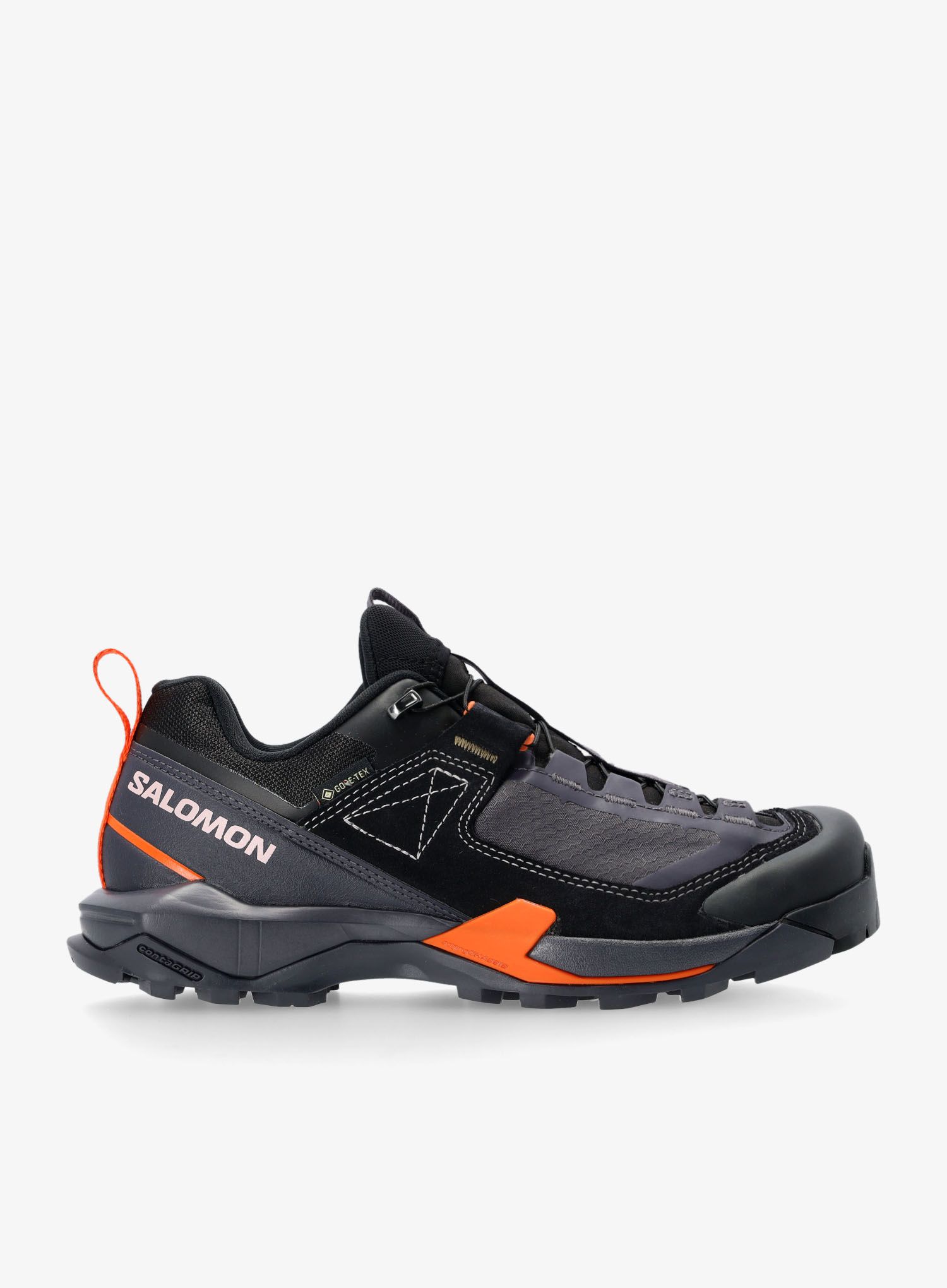 Ženski pohodniški čevlji Salomon X Ultra Alpine GTX - iron/black/orange
