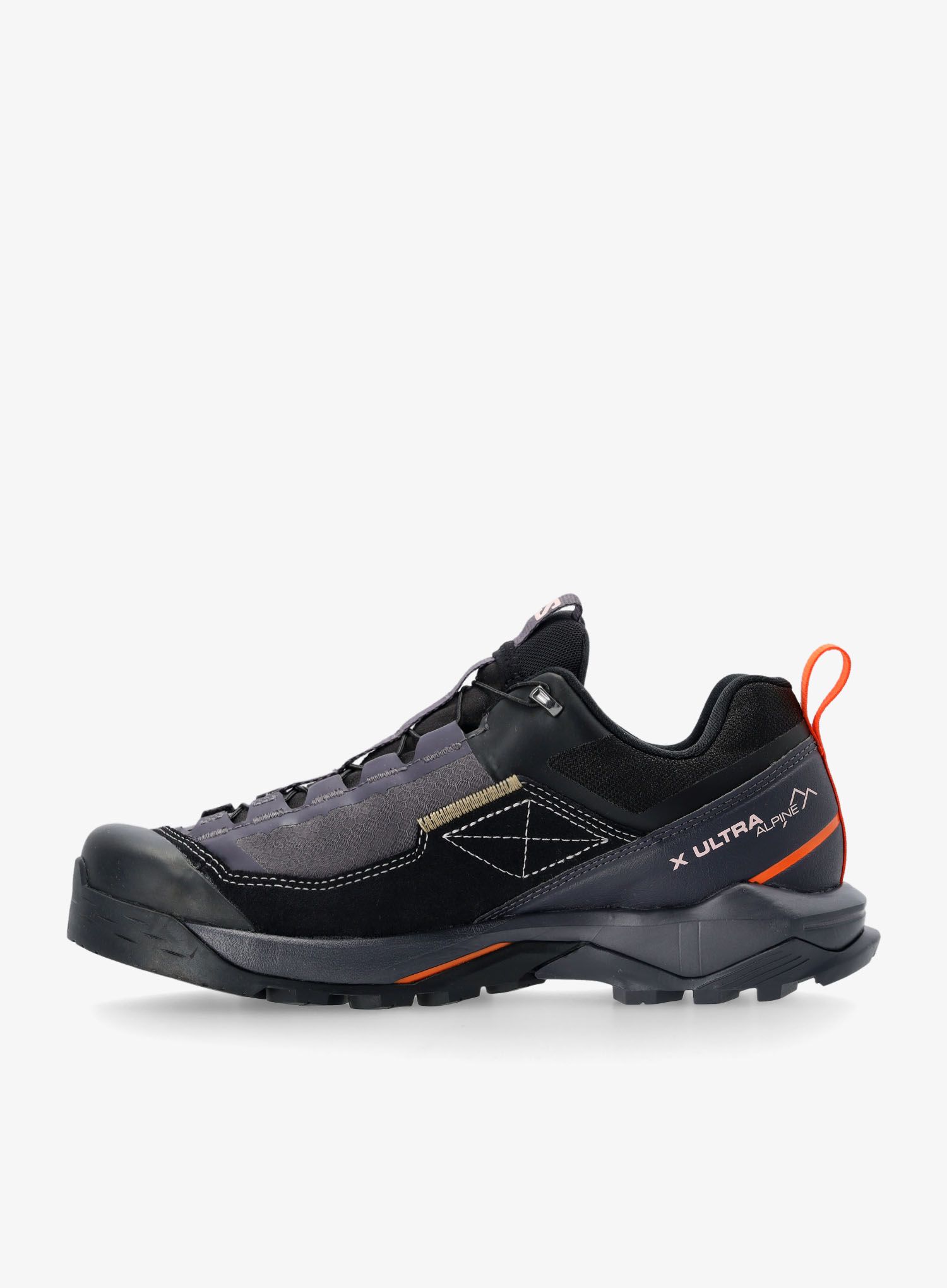 Ženski pohodniški čevlji Salomon X Ultra Alpine GTX - iron/black/orange