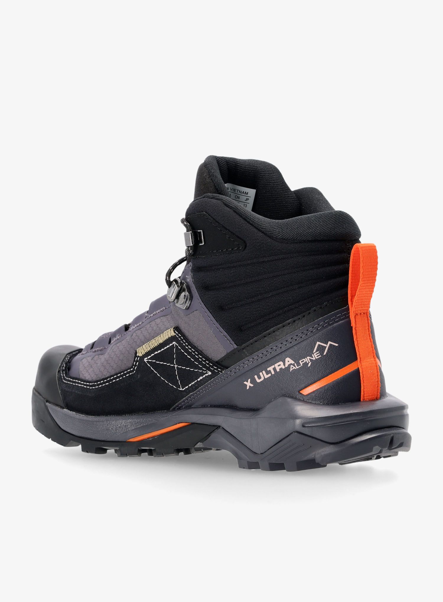 Ženski pohodniški čevlji Salomon X Ultra Alpine Mid GTX - iron/black/orange