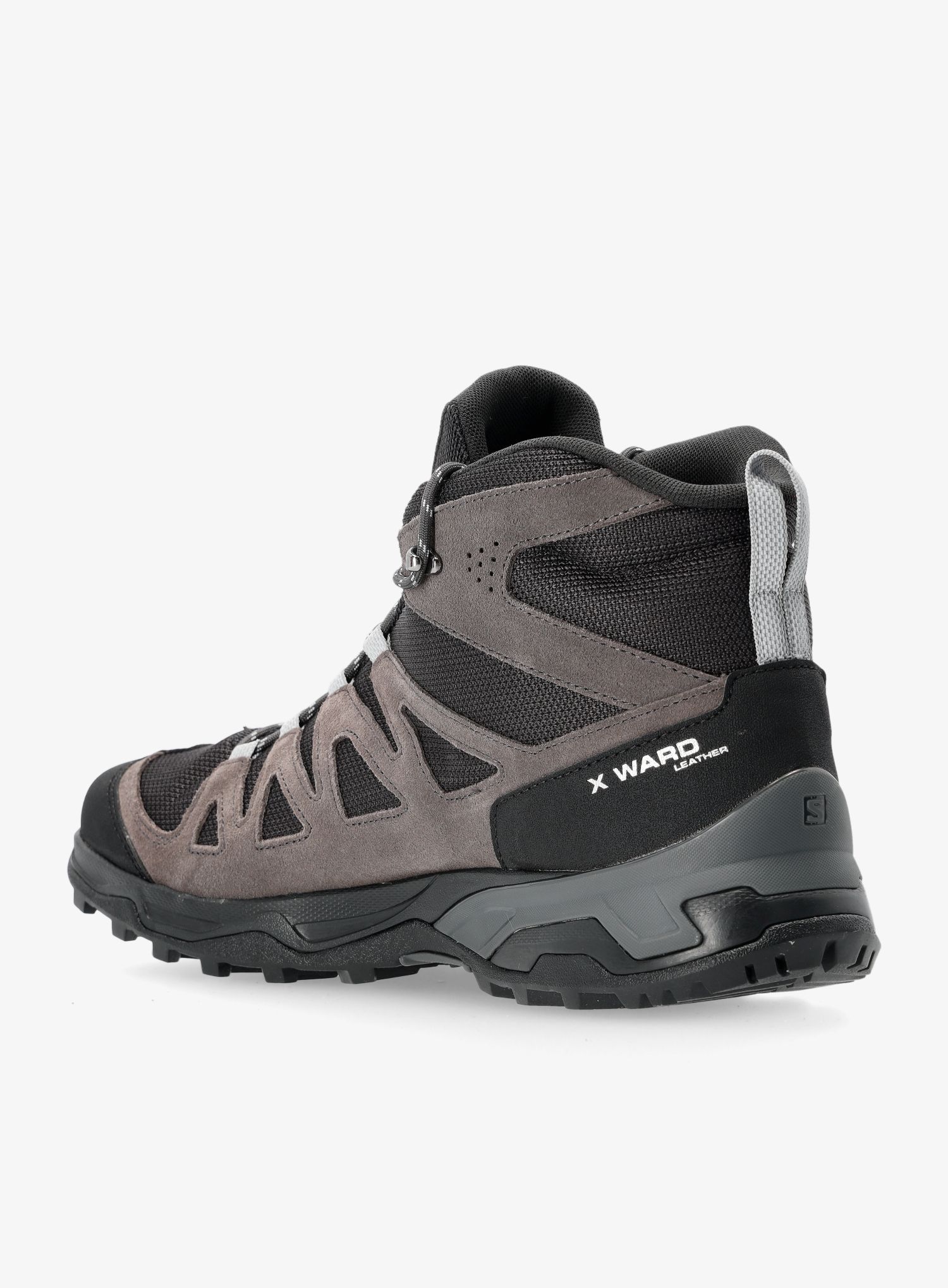 GORE TEX čevlji Salomon X Ward Leather Mid Gtx - phantom/black/magnet