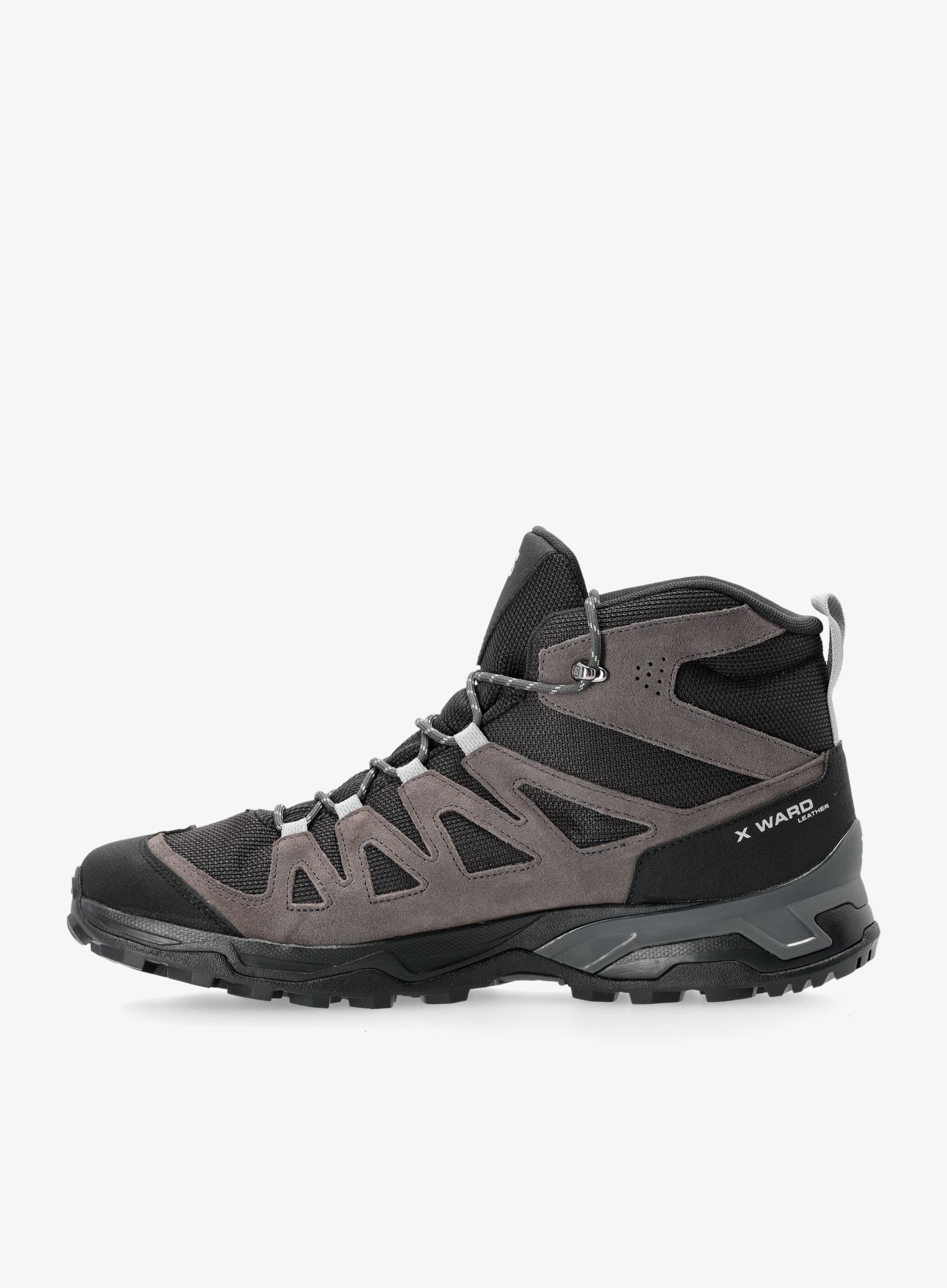 GORE TEX čevlji Salomon X Ward Leather Mid Gtx - phantom/black/magnet