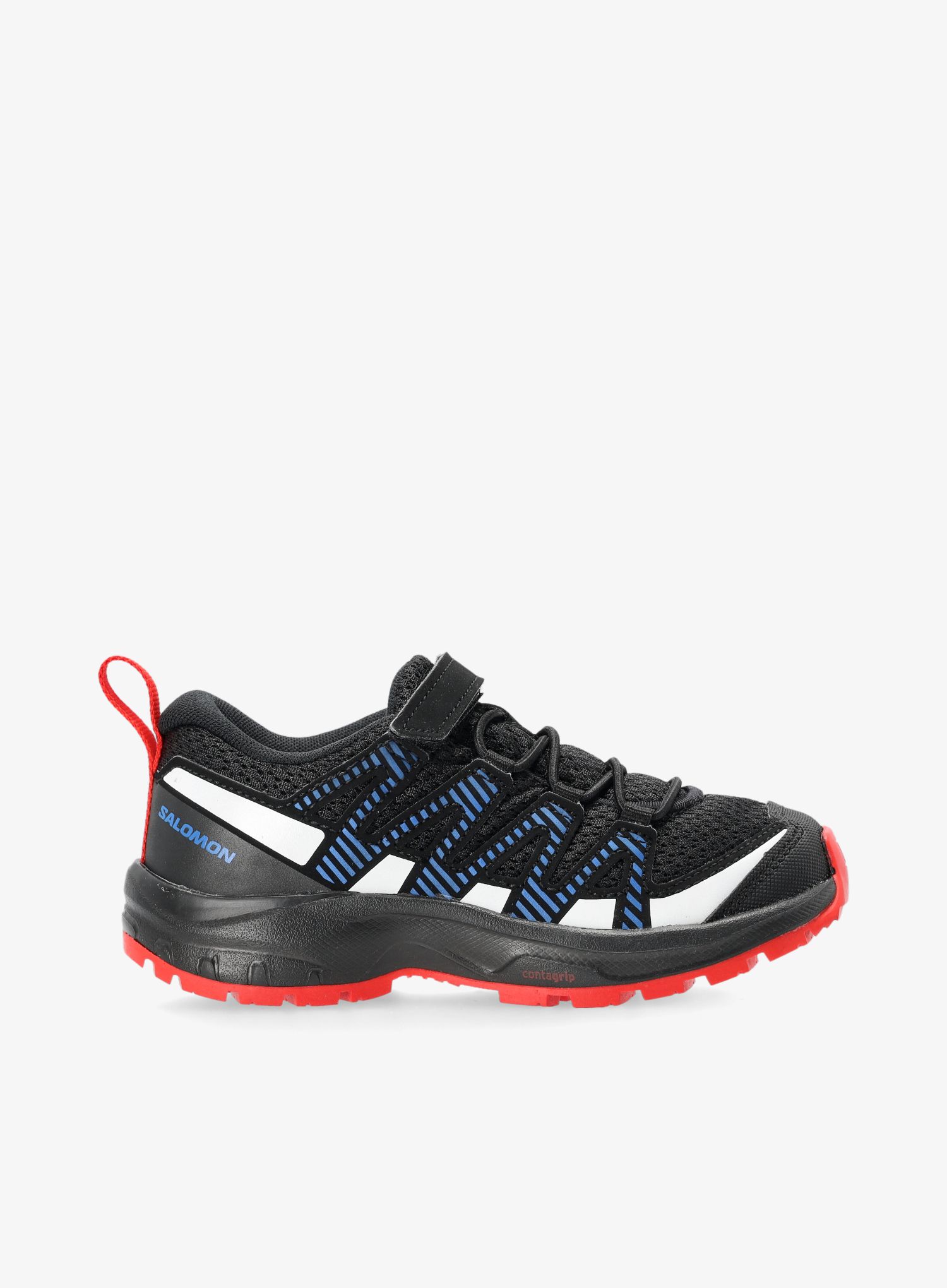 Otroška obutev Salomon Xa Pro V8 - black/lapis blue/fiery red