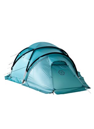 Ekspedicijski bazni šotor za 4 osebe Samaya Basecamp - mineral blue