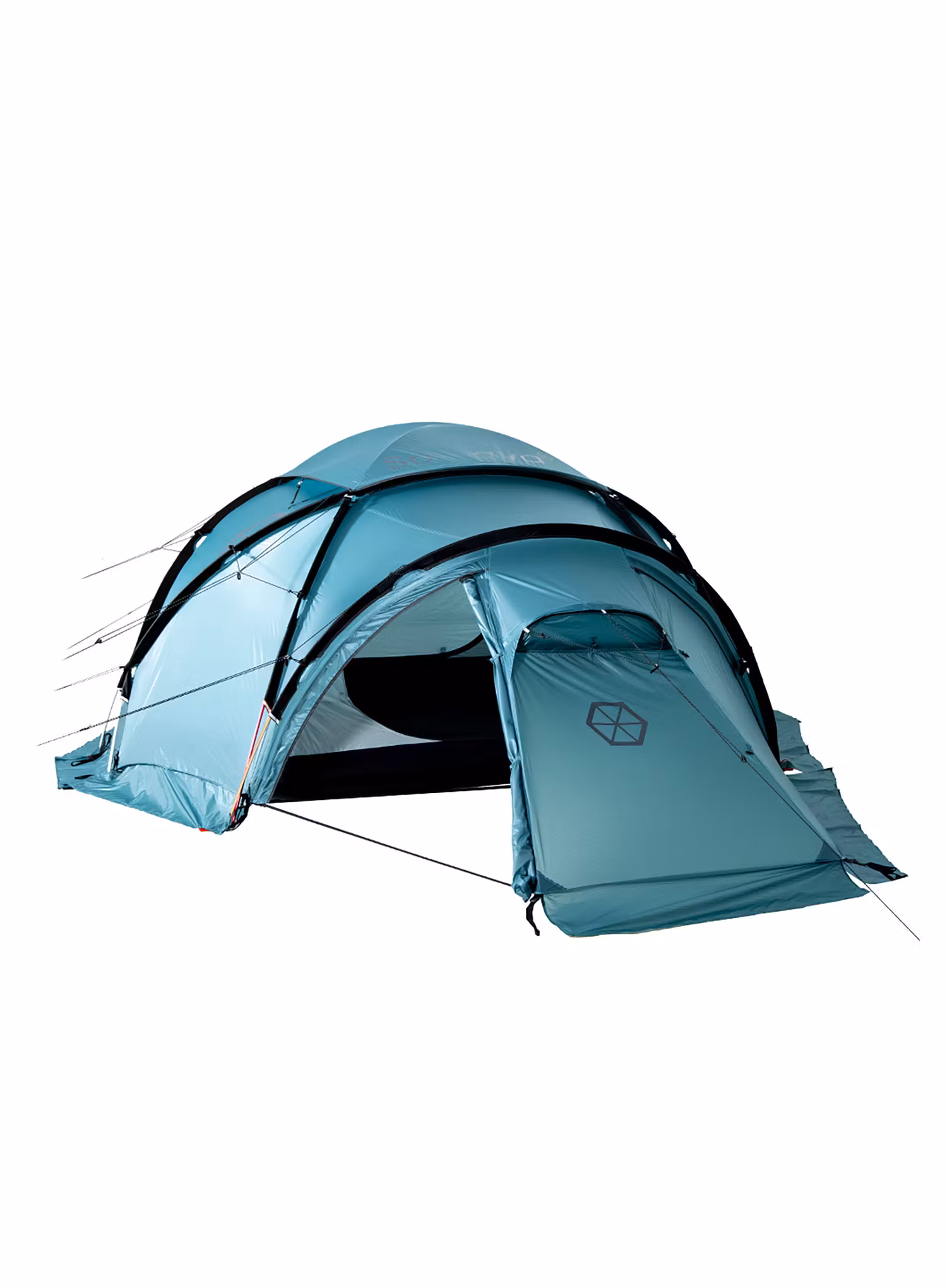 Šotor za 4 osebe Samaya Basecamp - mineral blue