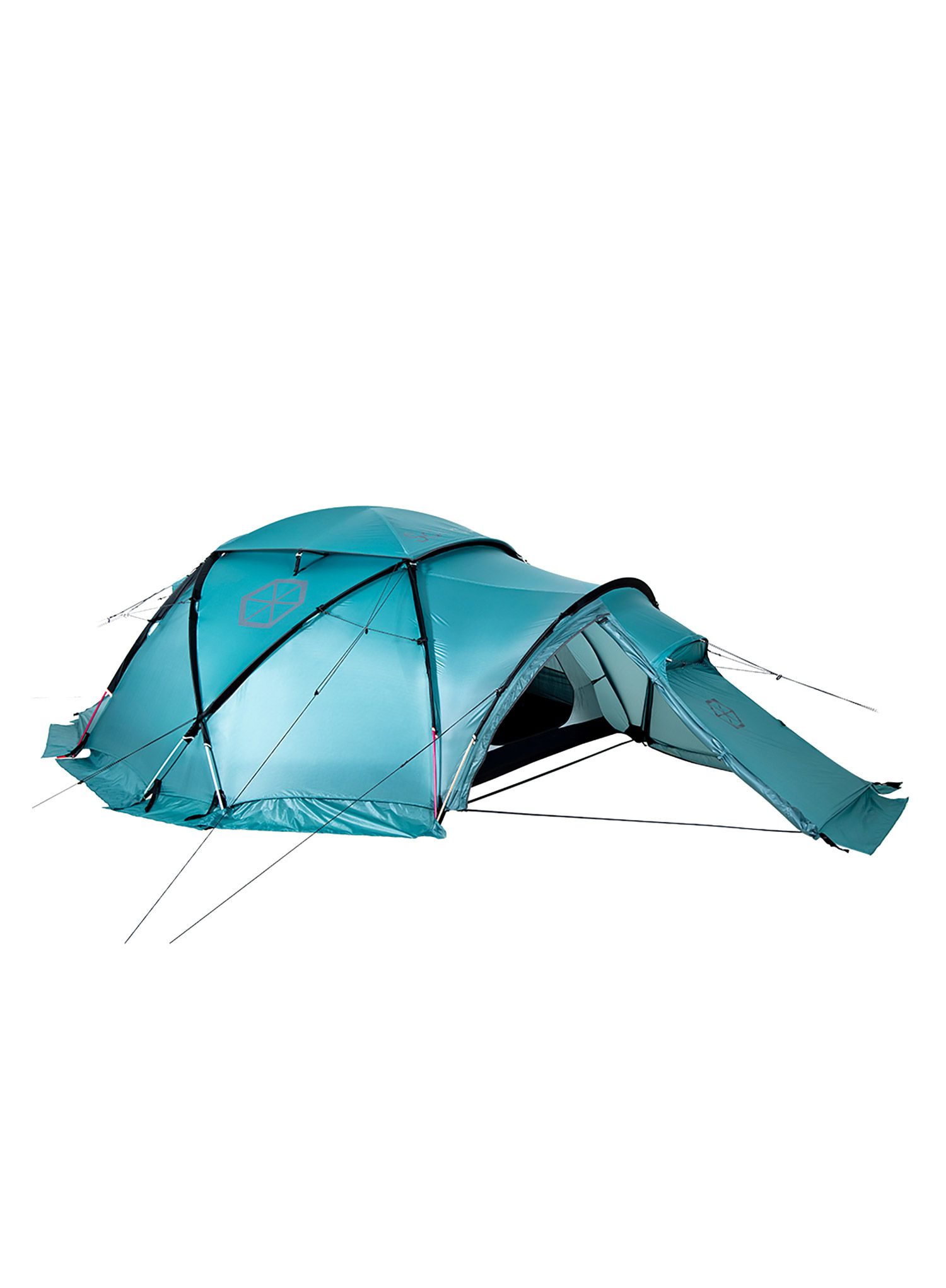 Šotor za 4 osebe Samaya Basecamp - mineral blue
